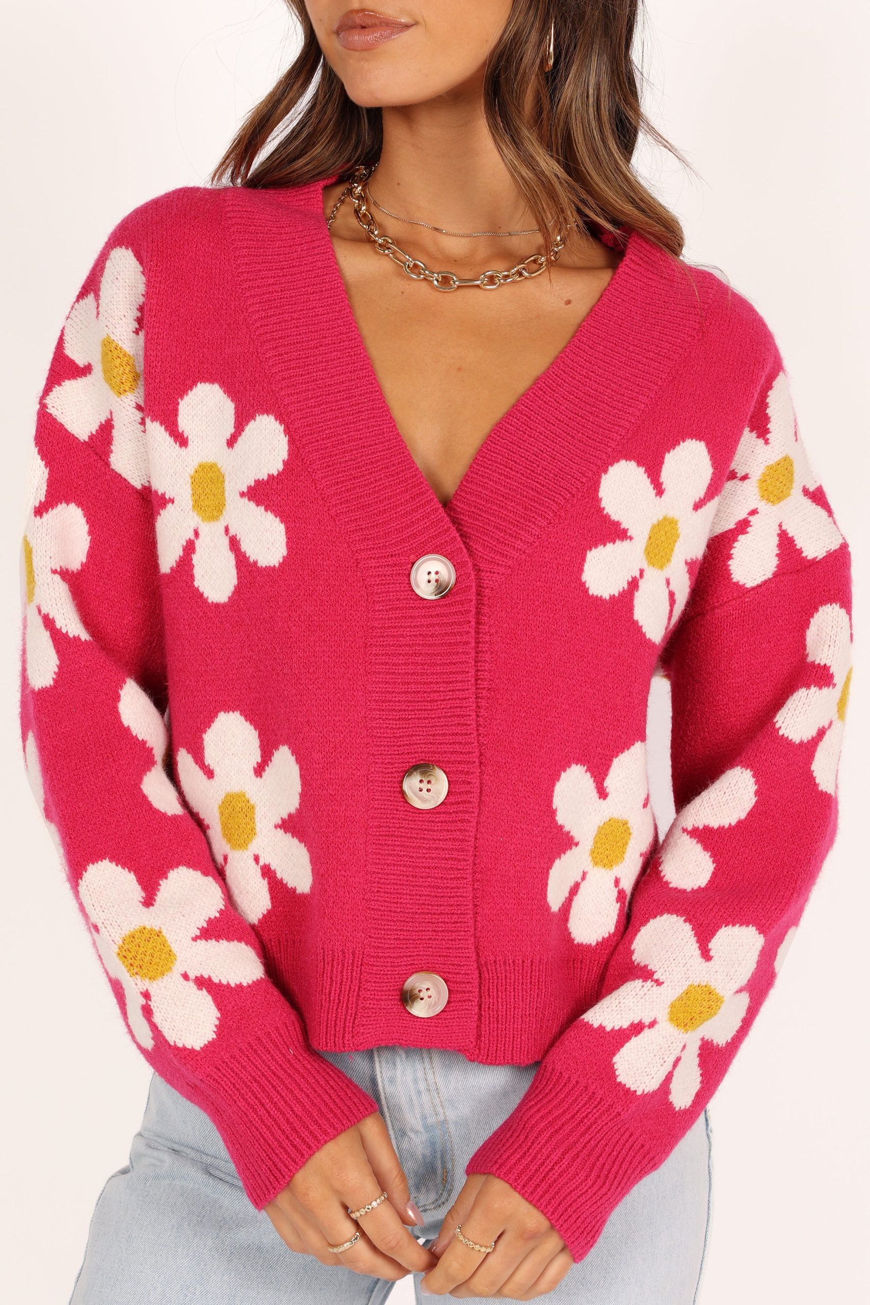 Daisy Cardigan - Orchid - Image 13