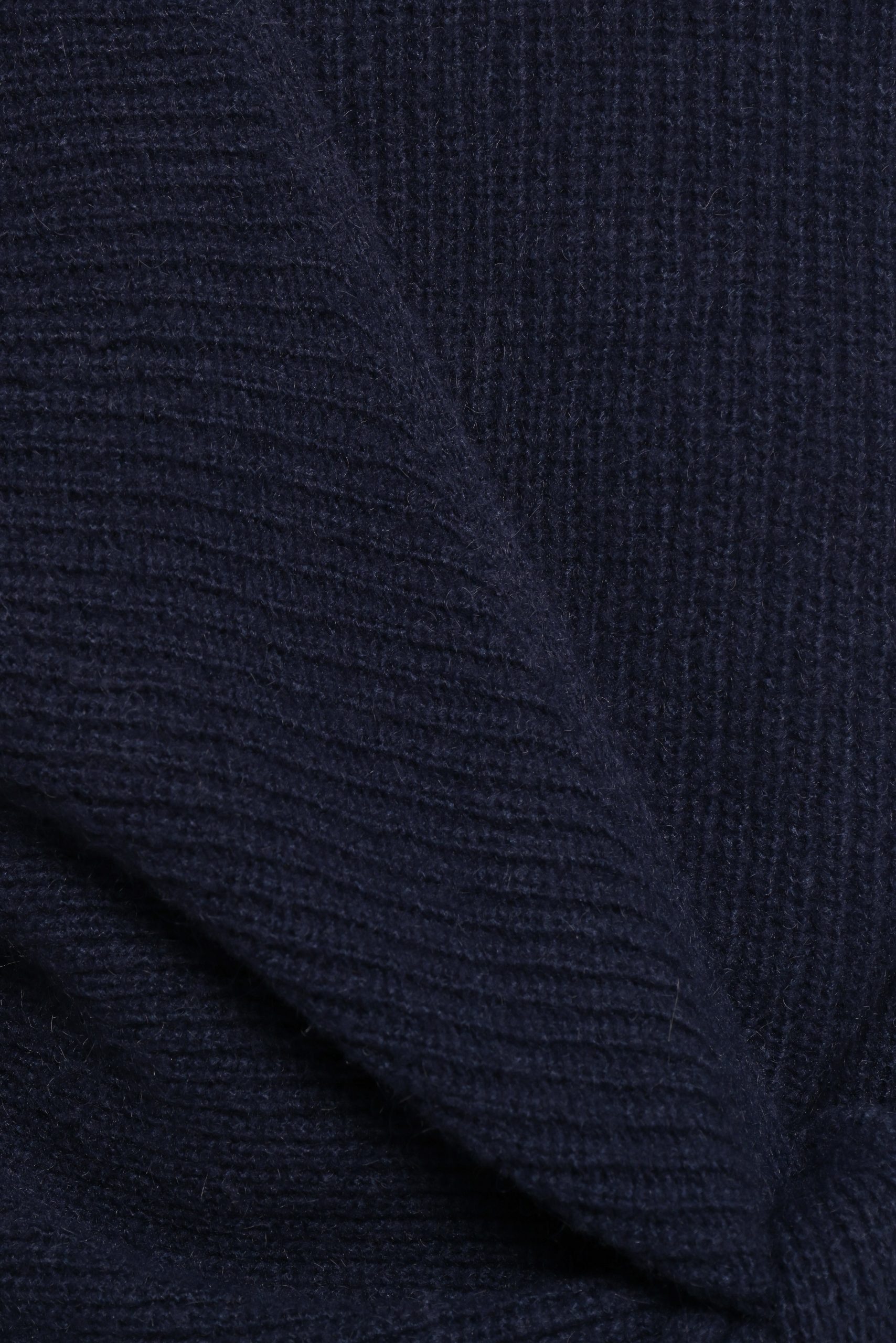 Ettie Wrap Side Tie Knit Sweater - Navy - Image 8