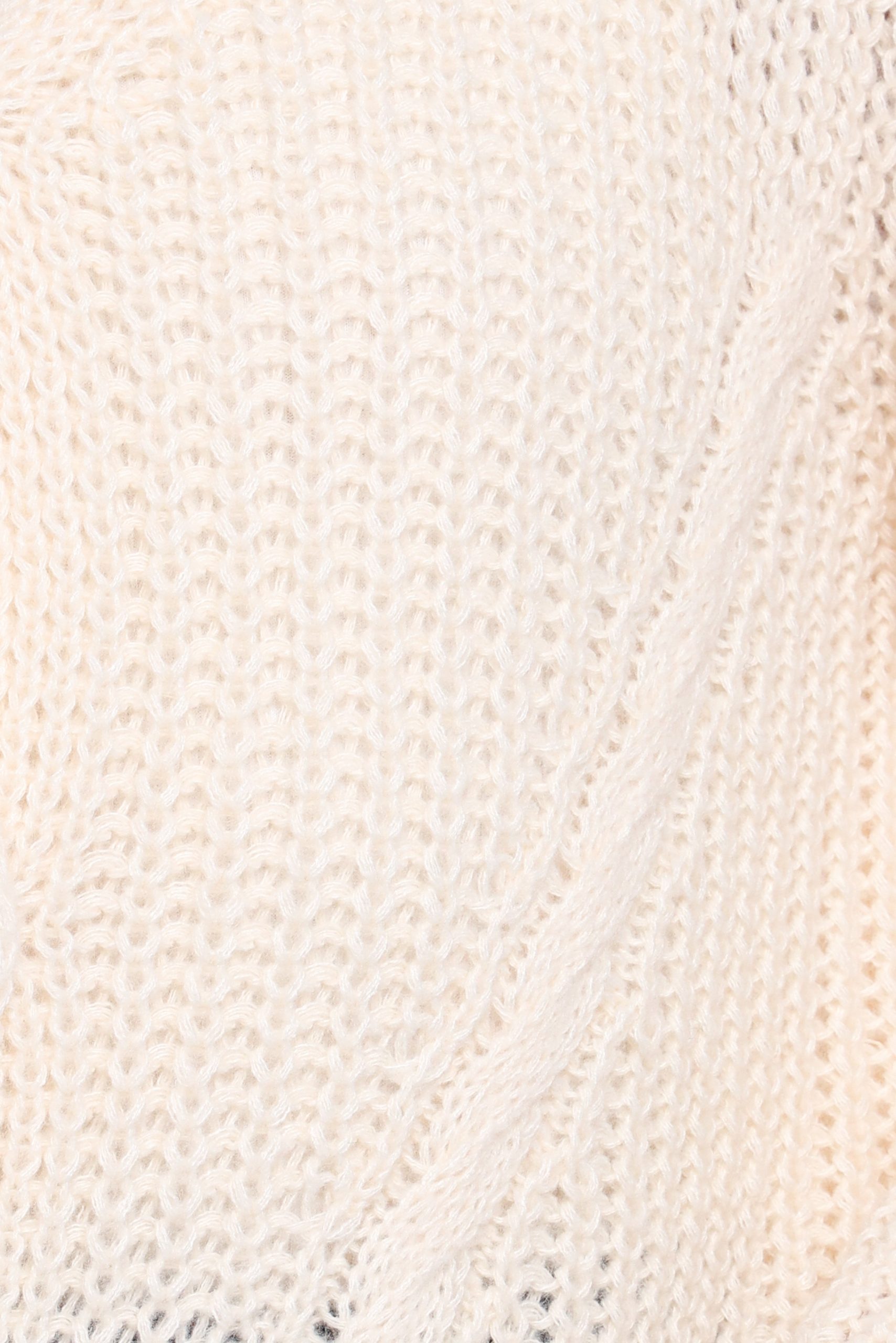 Henderson Thick Knit Cardigan - Cream - Image 7