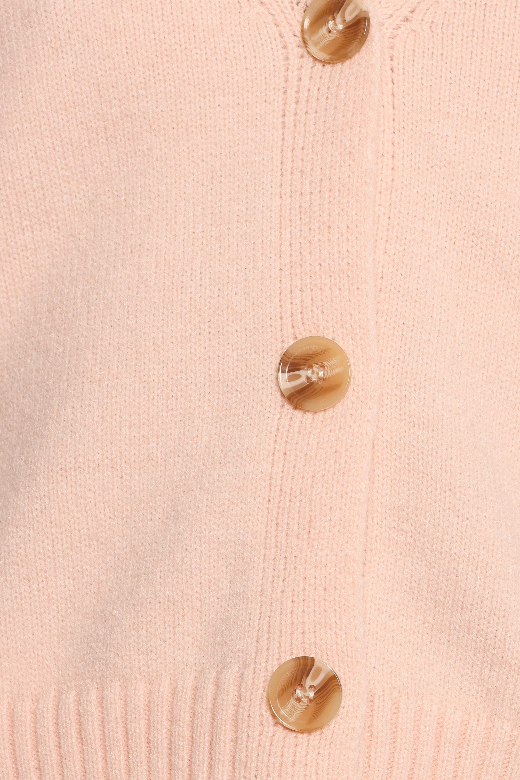 Isabel Button Front Cardigan - Pale Pink - Image 6
