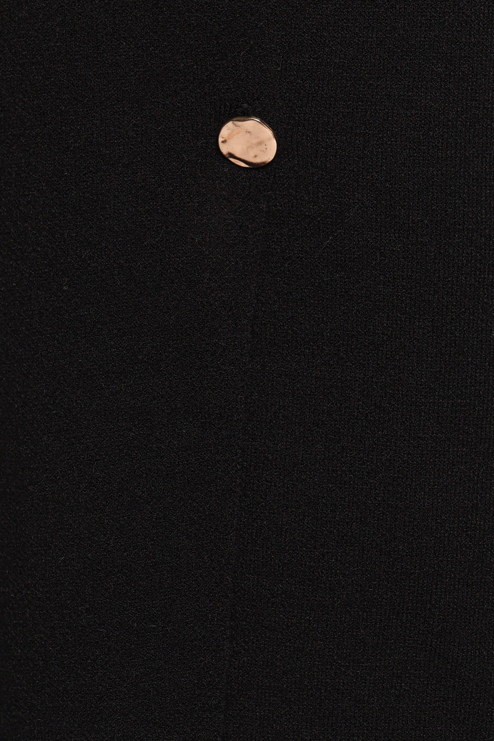 Jett Large Button Cardigan - Black - Image 6
