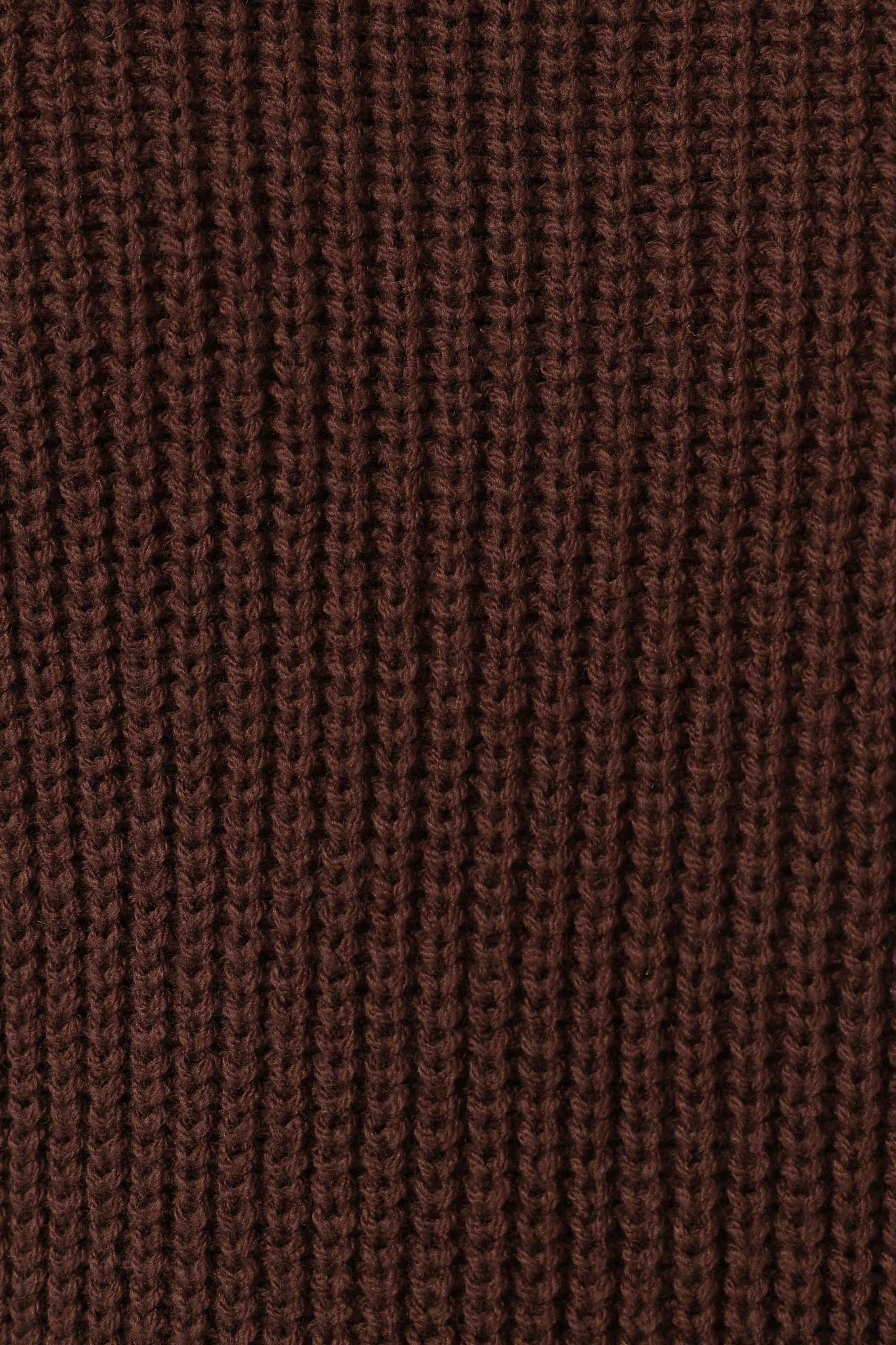 Katty Knit Sweater - Chocolate Brown - Image 9