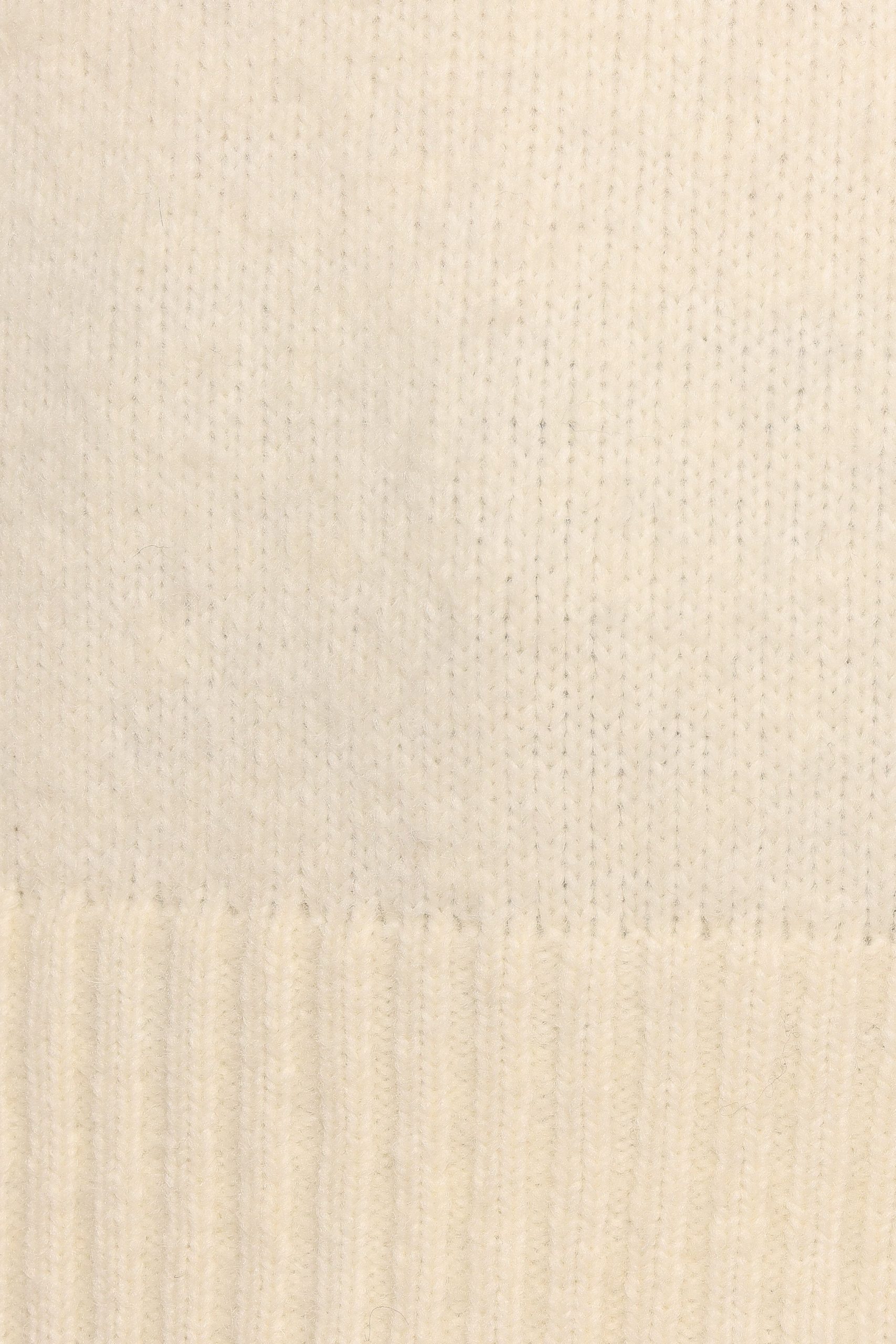 Kelso Flower Embroidery Knit Sweater - Cream - Image 7