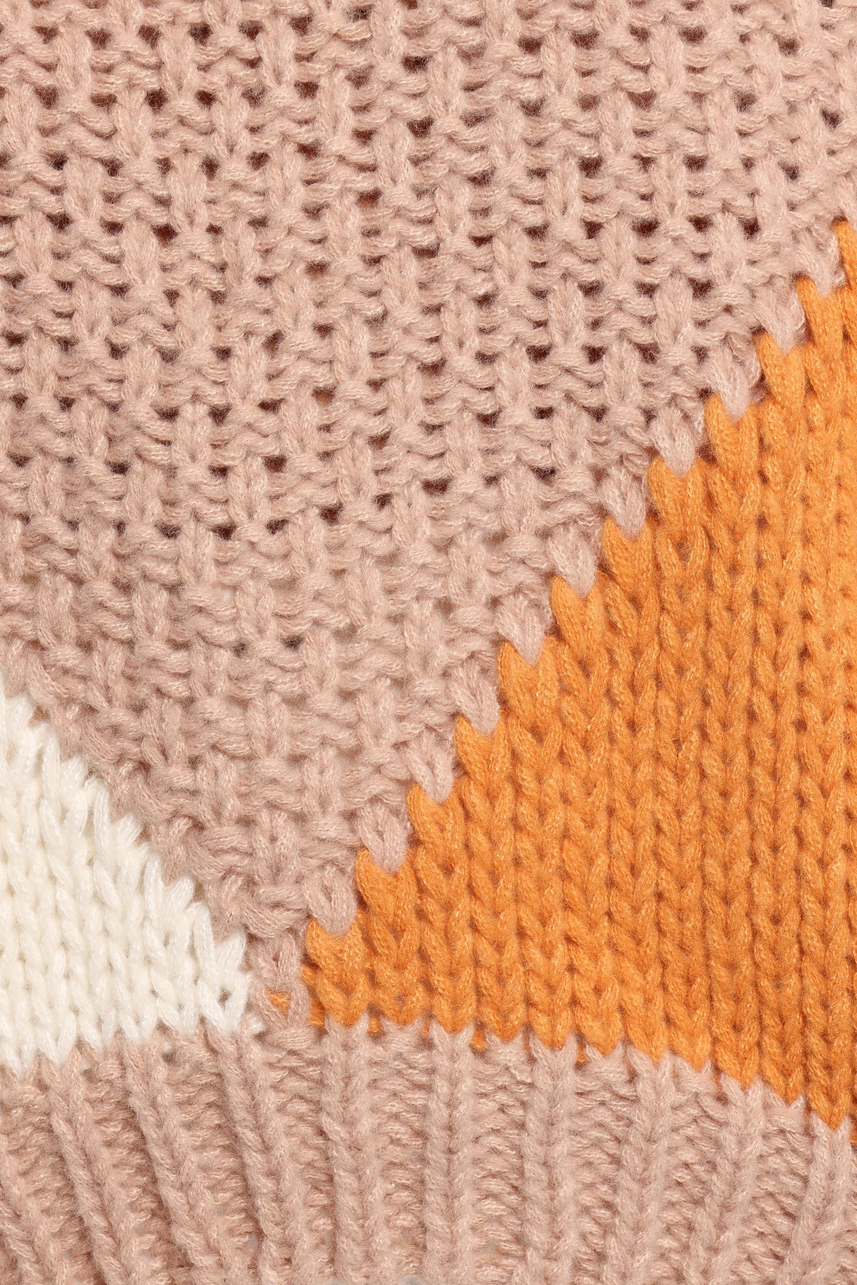 Koda Pattern Knit Sweater - Beige Multi - Image 7