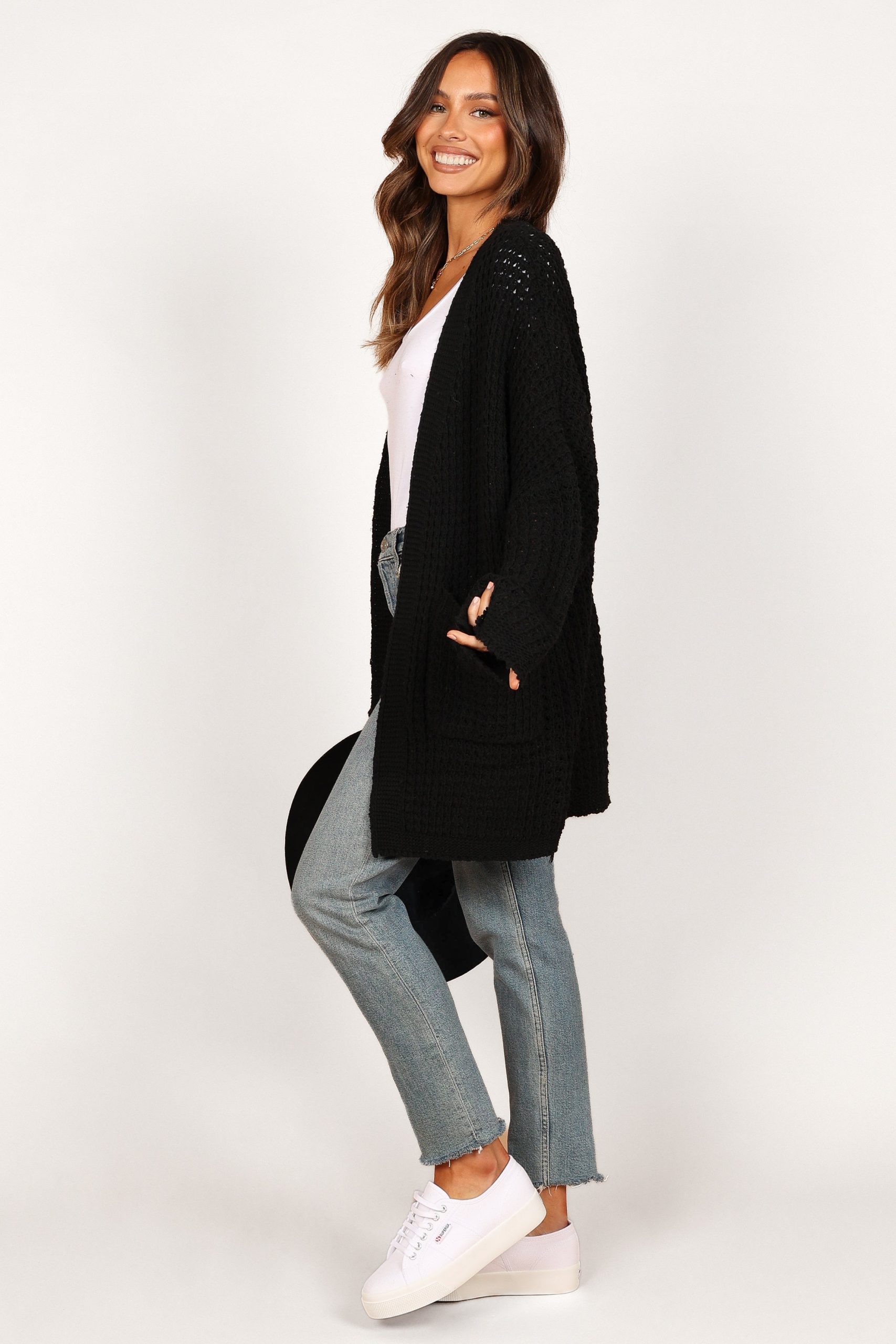 Leyonie Cardigan - Black - Image 3