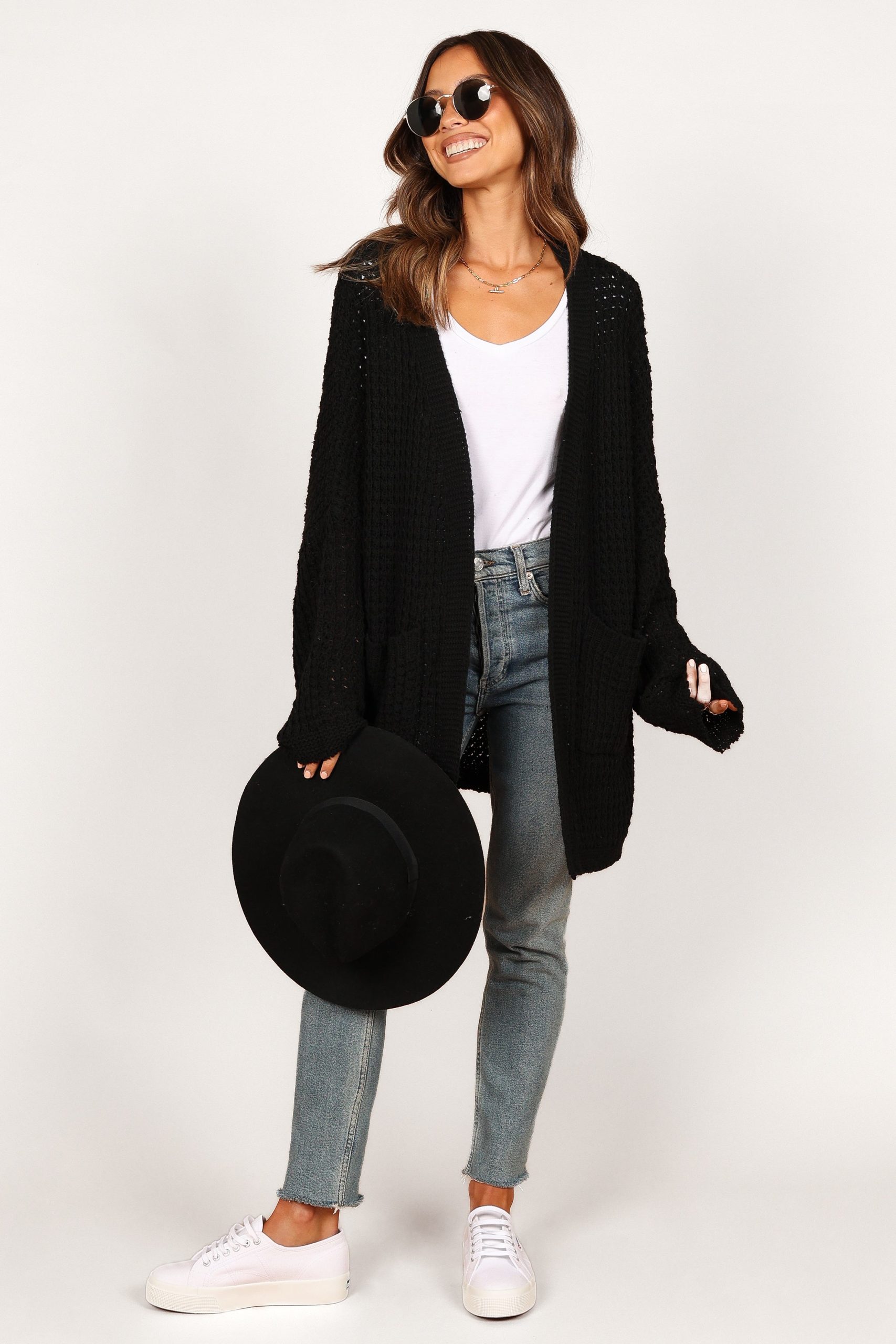 Leyonie Cardigan - Black - Image 2