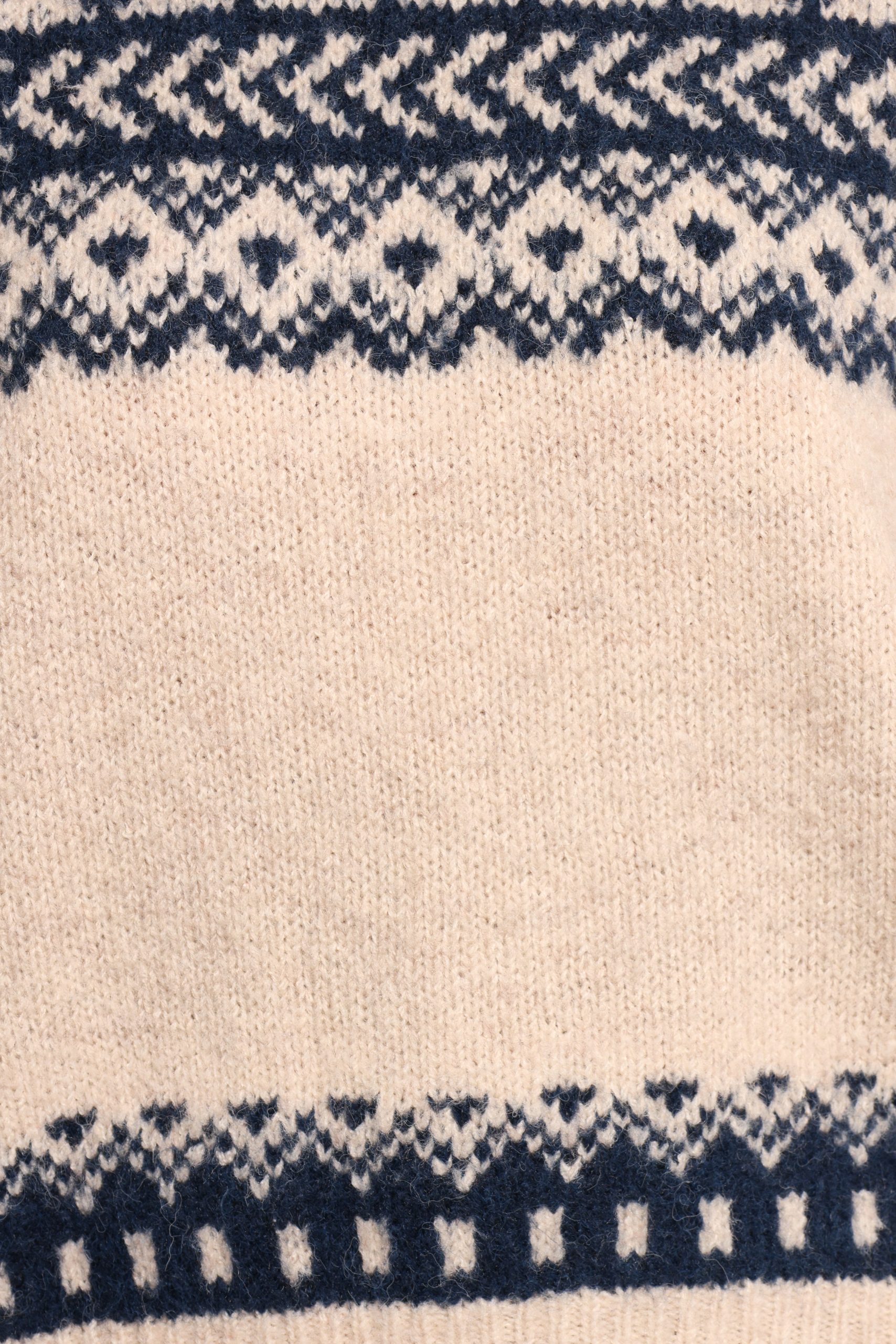Lincoln Fair Isle Knit Sweater - Navy - Image 6