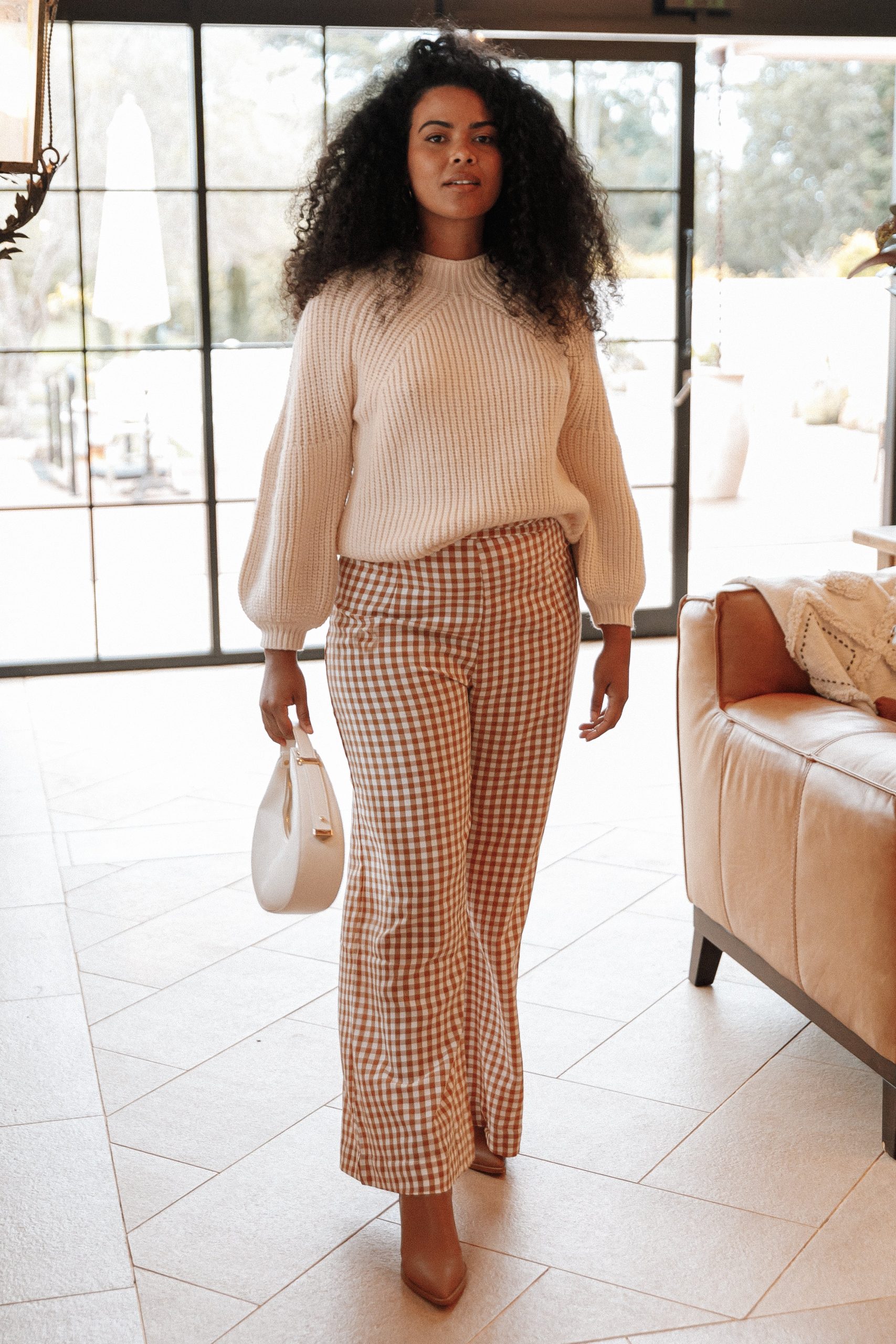 London Knit Sweater - Beige - Image 9