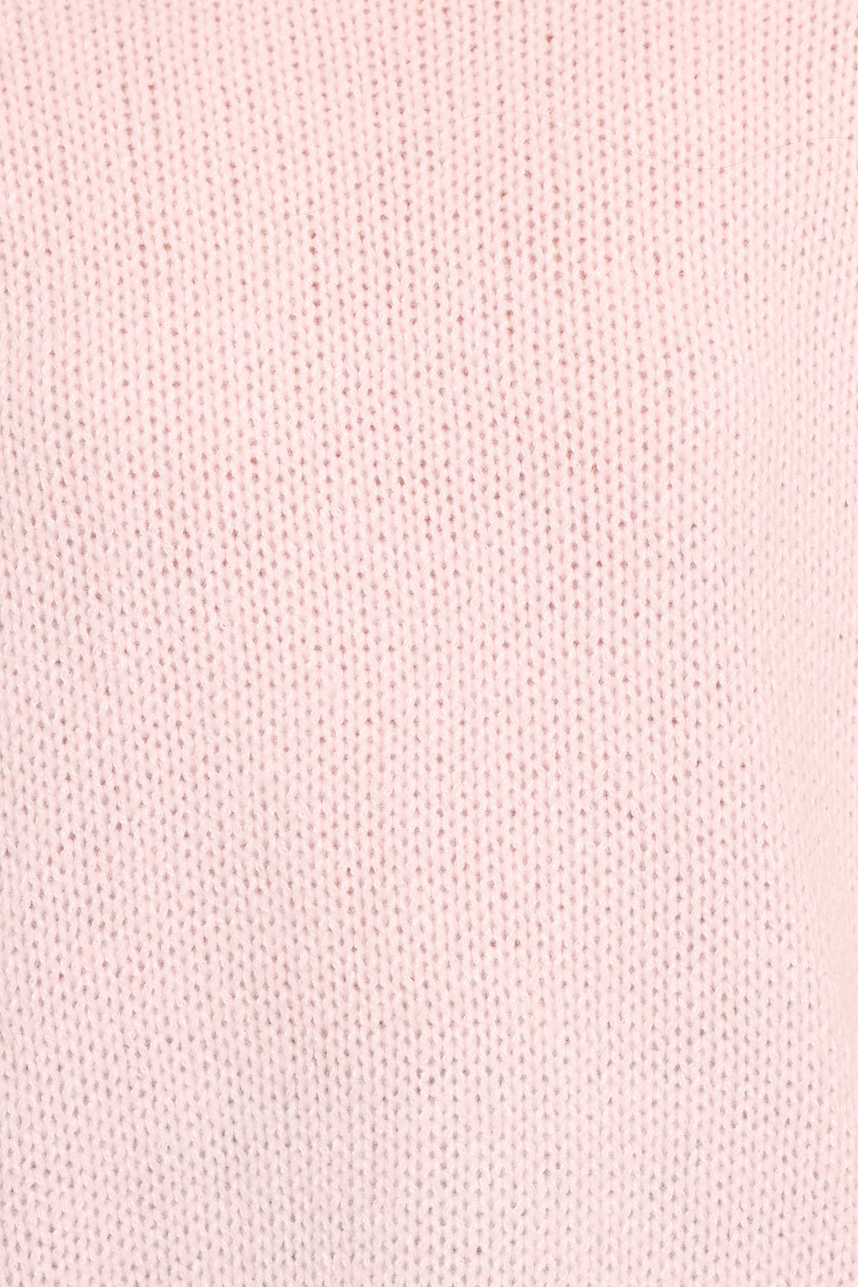 Lover Tie Sleeve Knit Sweater - Pink - Image 6