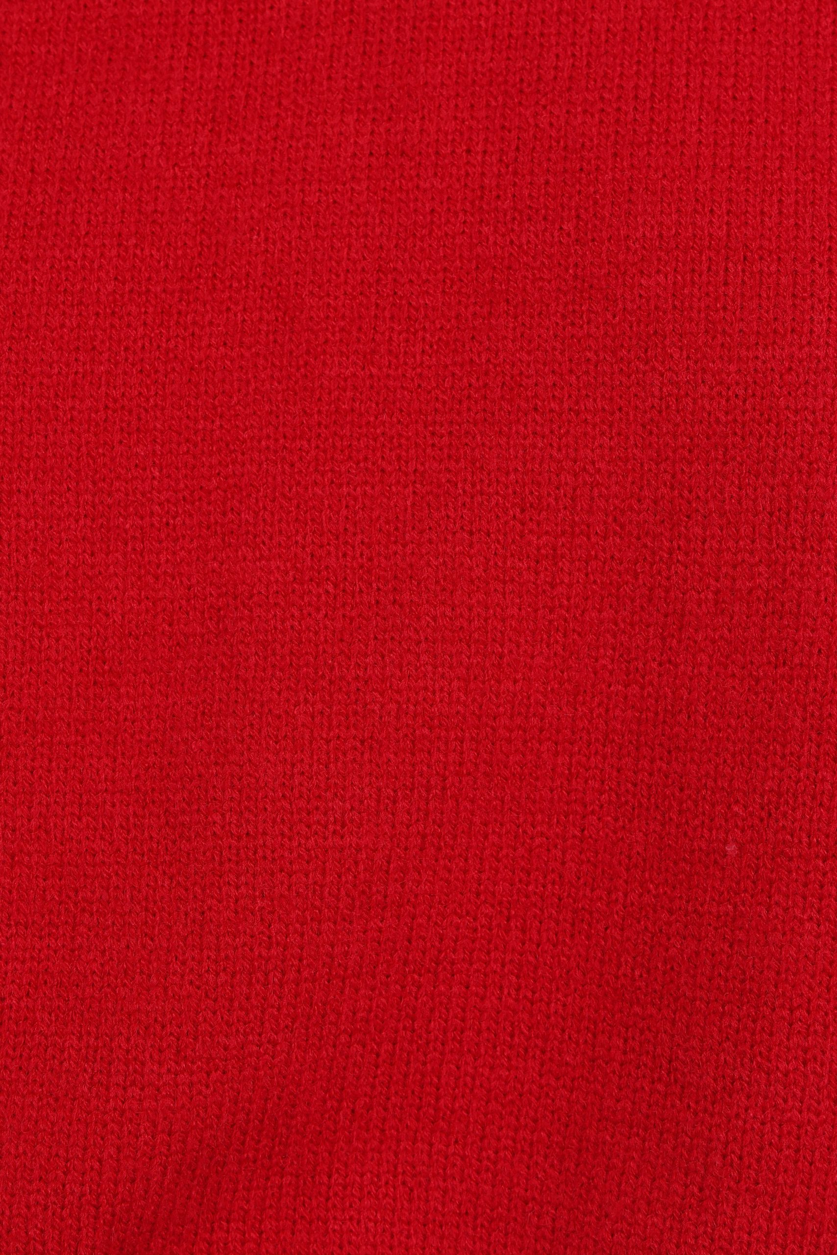Luda Mockneck Knit Sweater - Red - Image 10