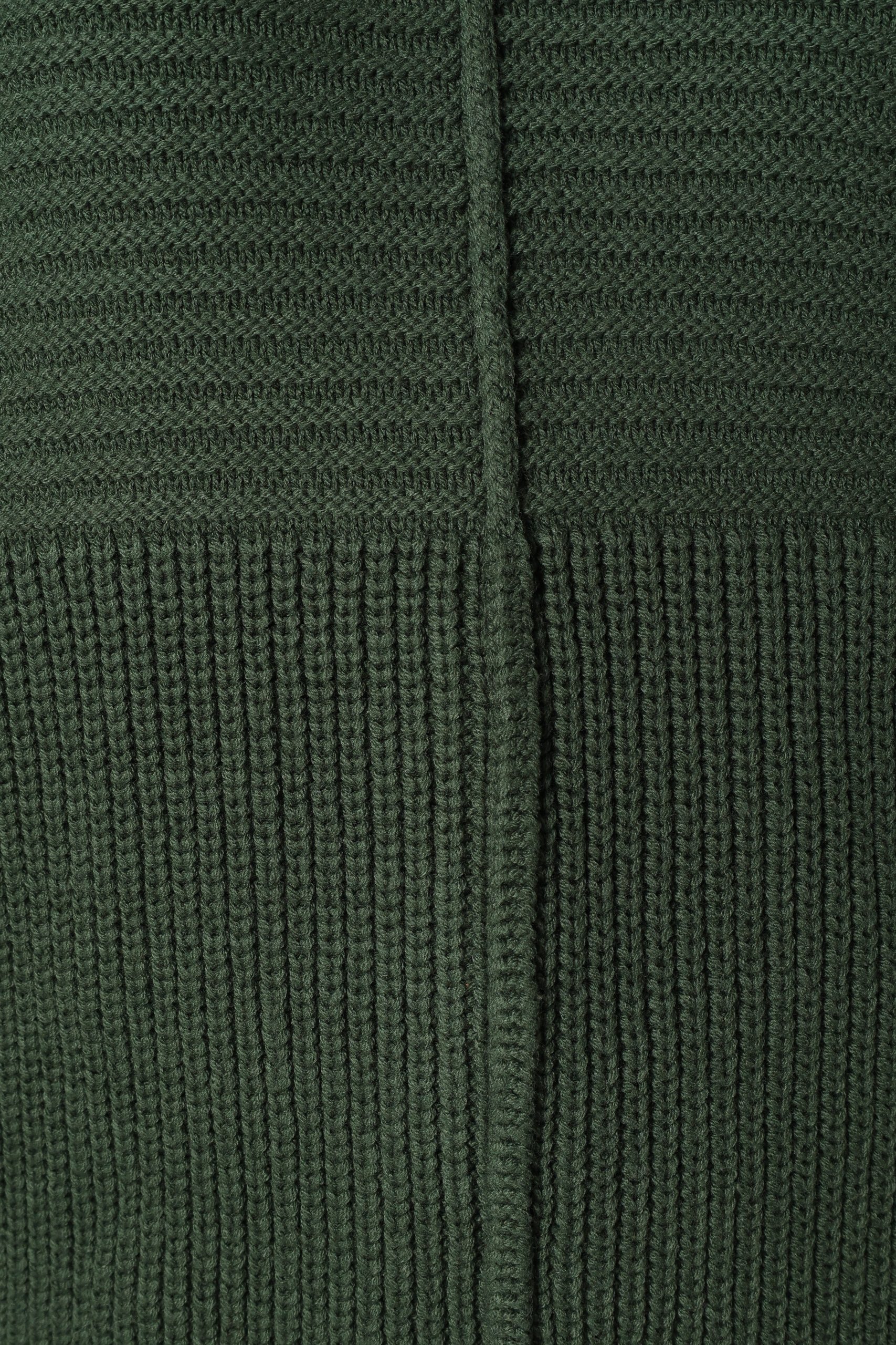 Meredith Ribbed Crewneck Knit Sweater - Green - Image 10