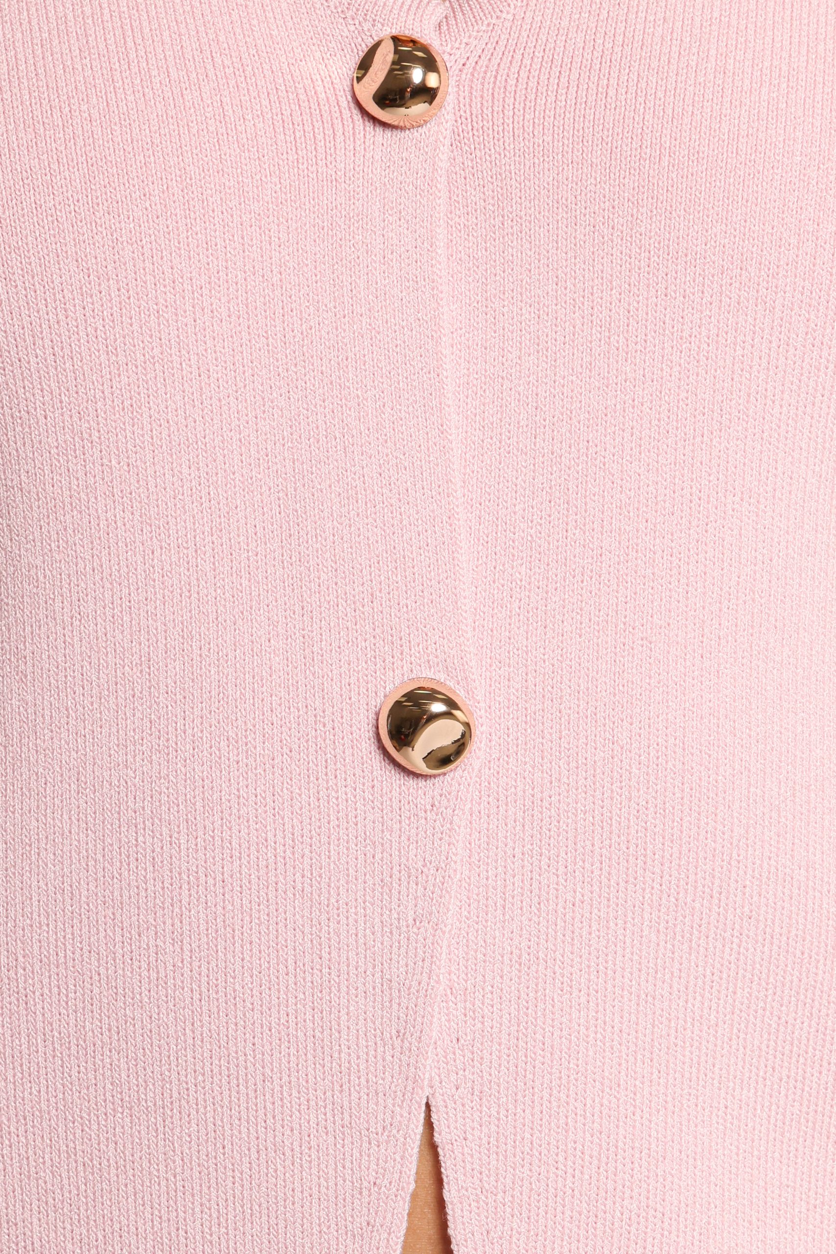 Perla Knit Cardigan - Pink - Image 7