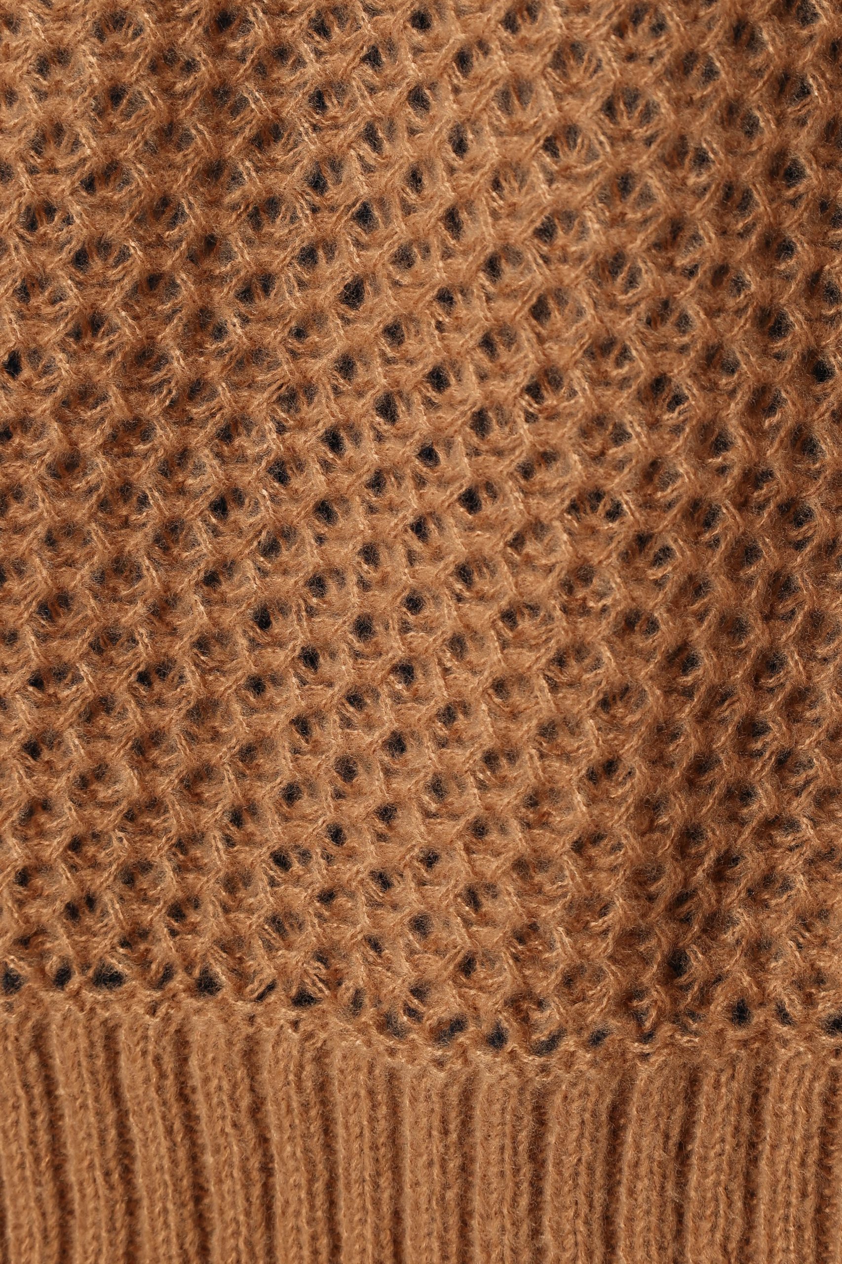 Rayne Turtleneck Knit Sweater - Beige - Image 9