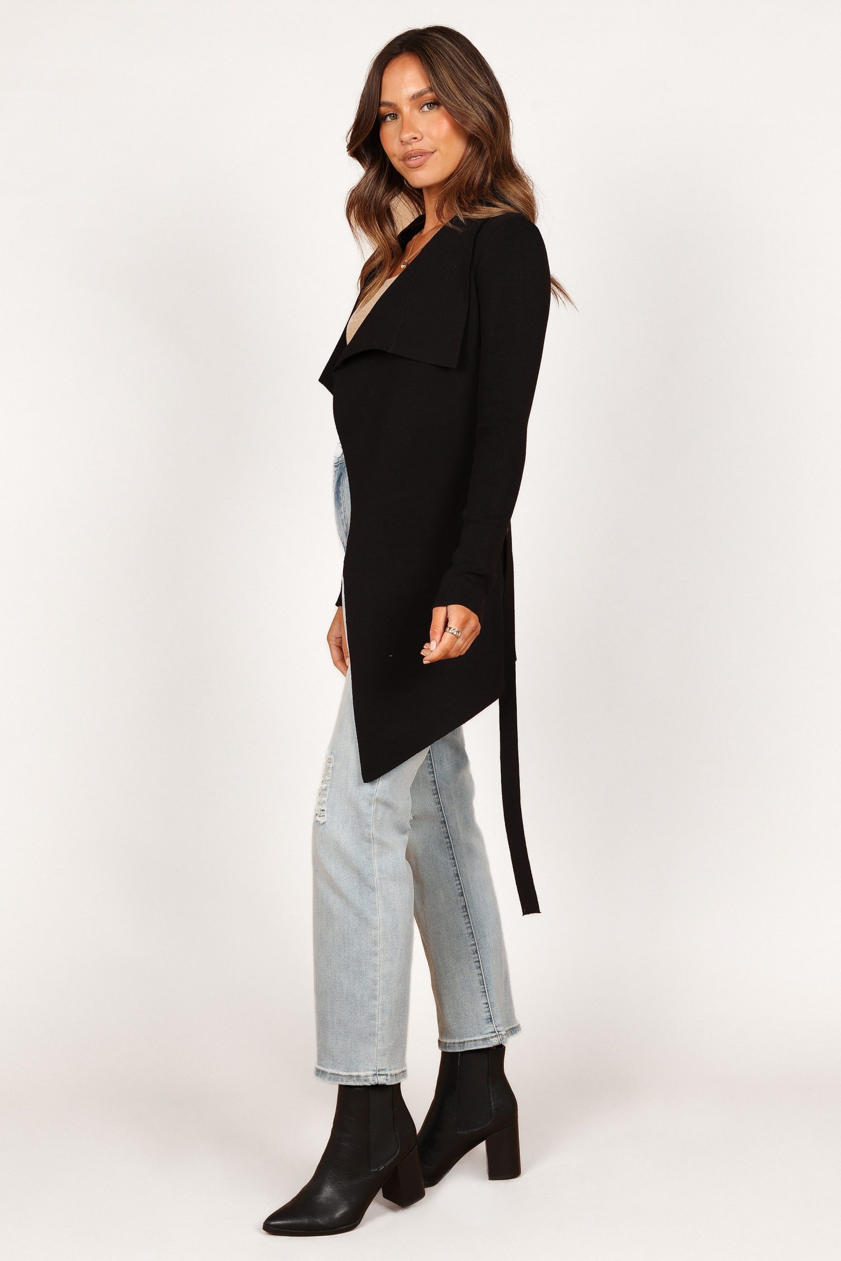 Zimmer Cardigan - Black - Image 3