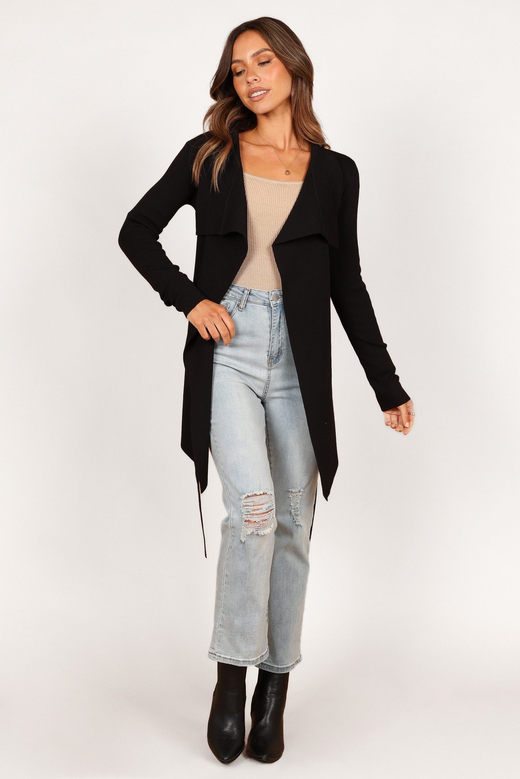 Zimmer Cardigan - Black - Image 2
