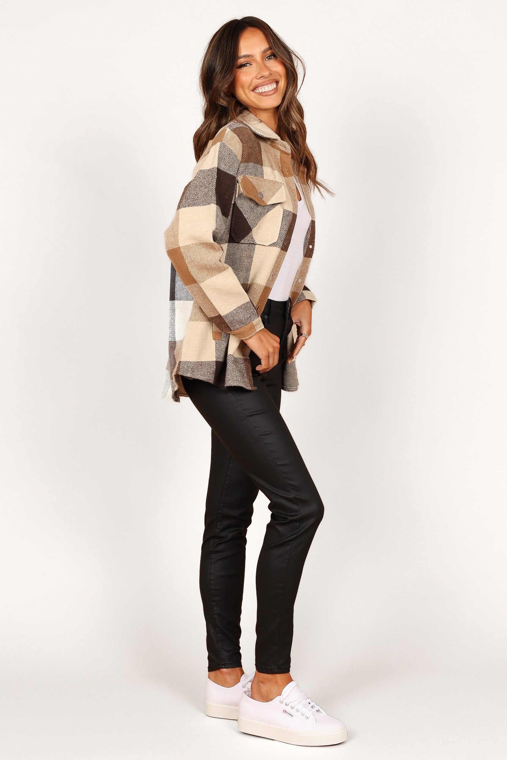 Adkin Jacket - Brown - Image 5