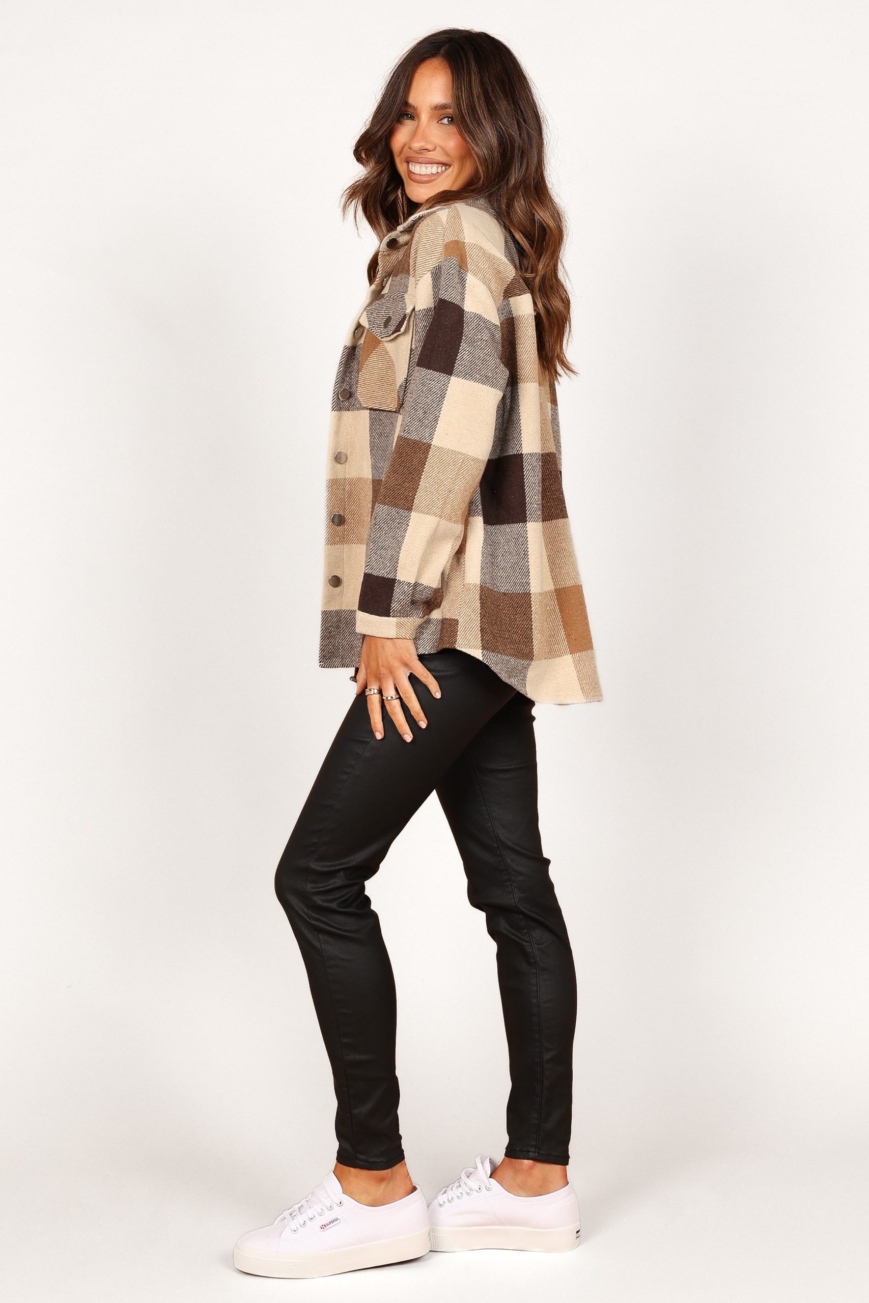 Adkin Jacket - Brown - Image 3