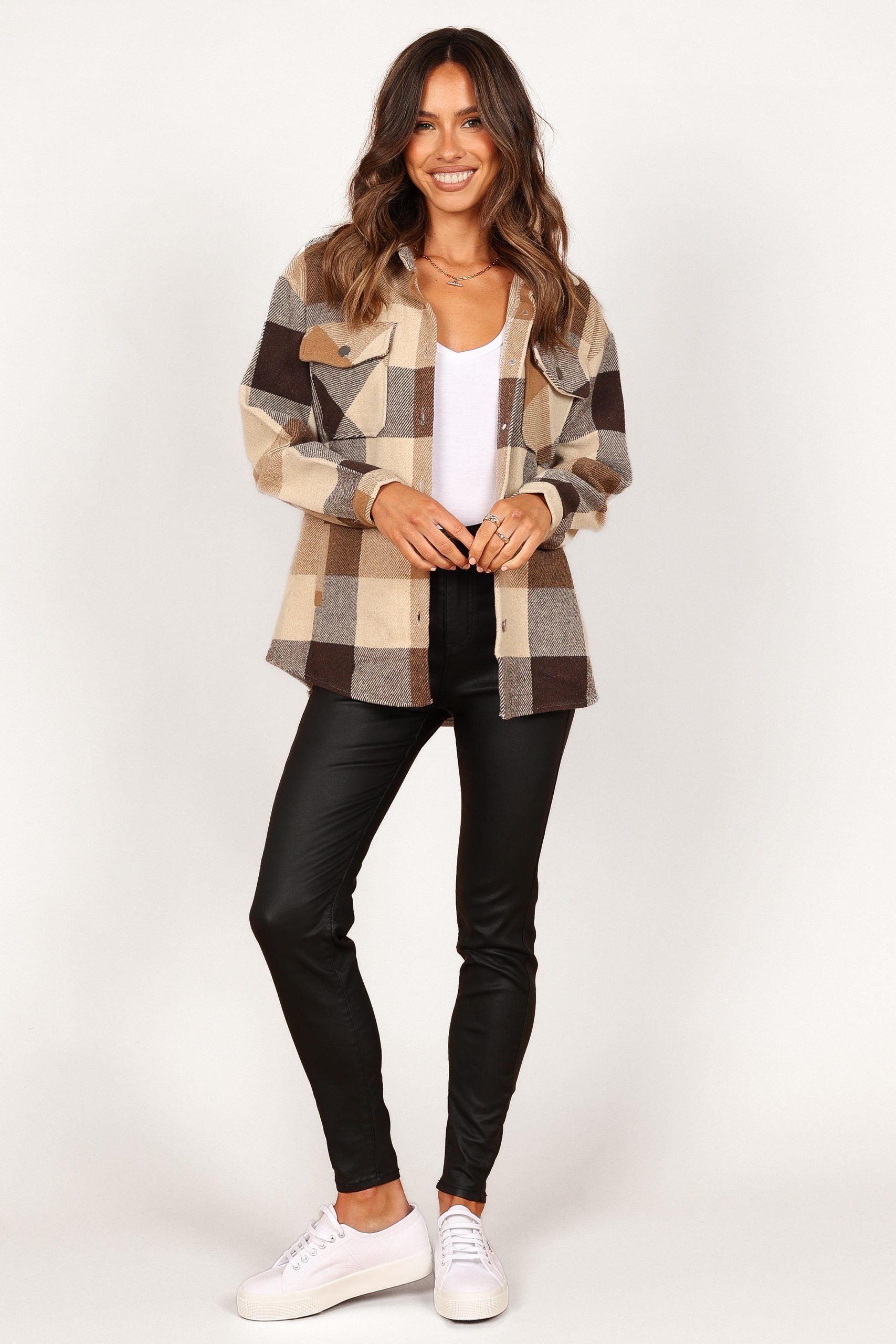 Adkin Jacket - Brown - Image 2