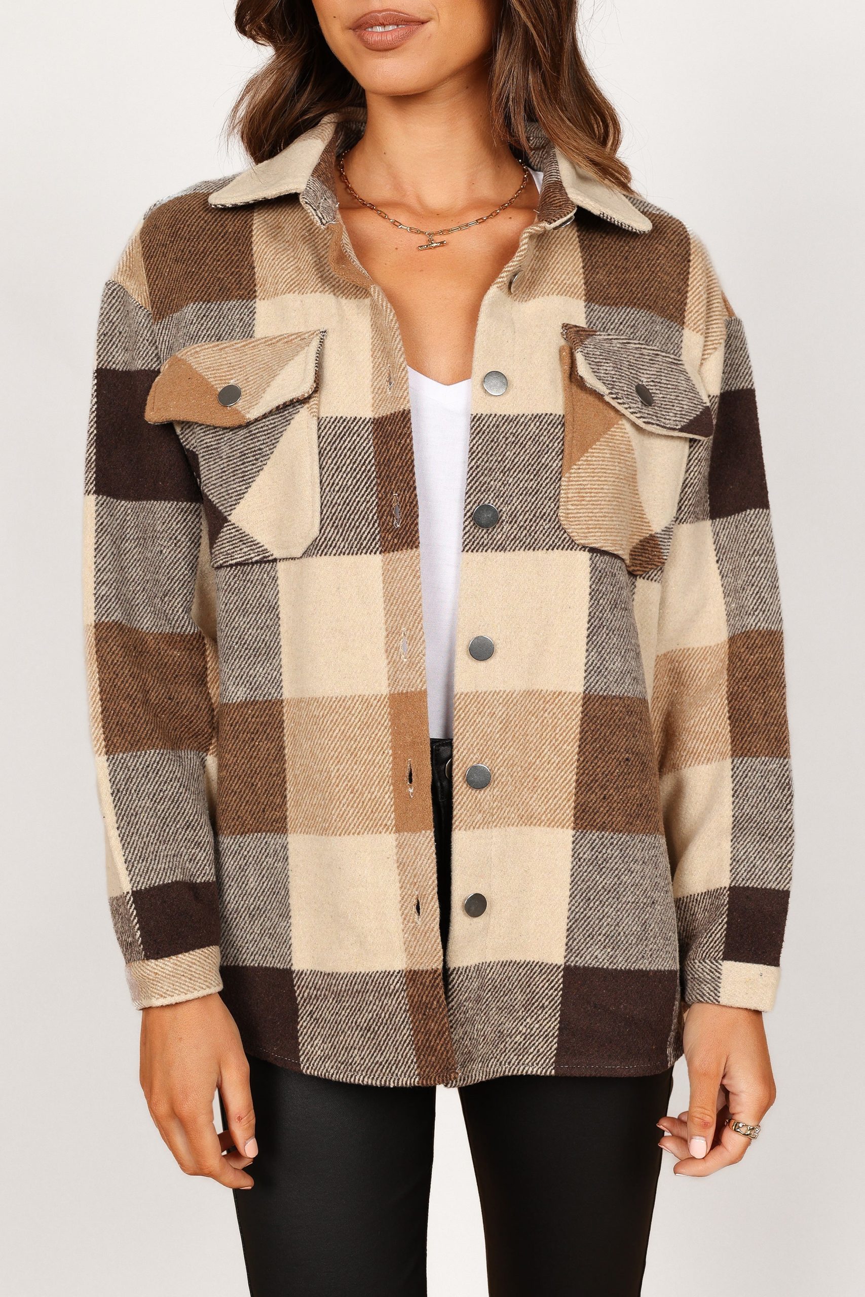 Adkin Jacket - Brown - Image 6