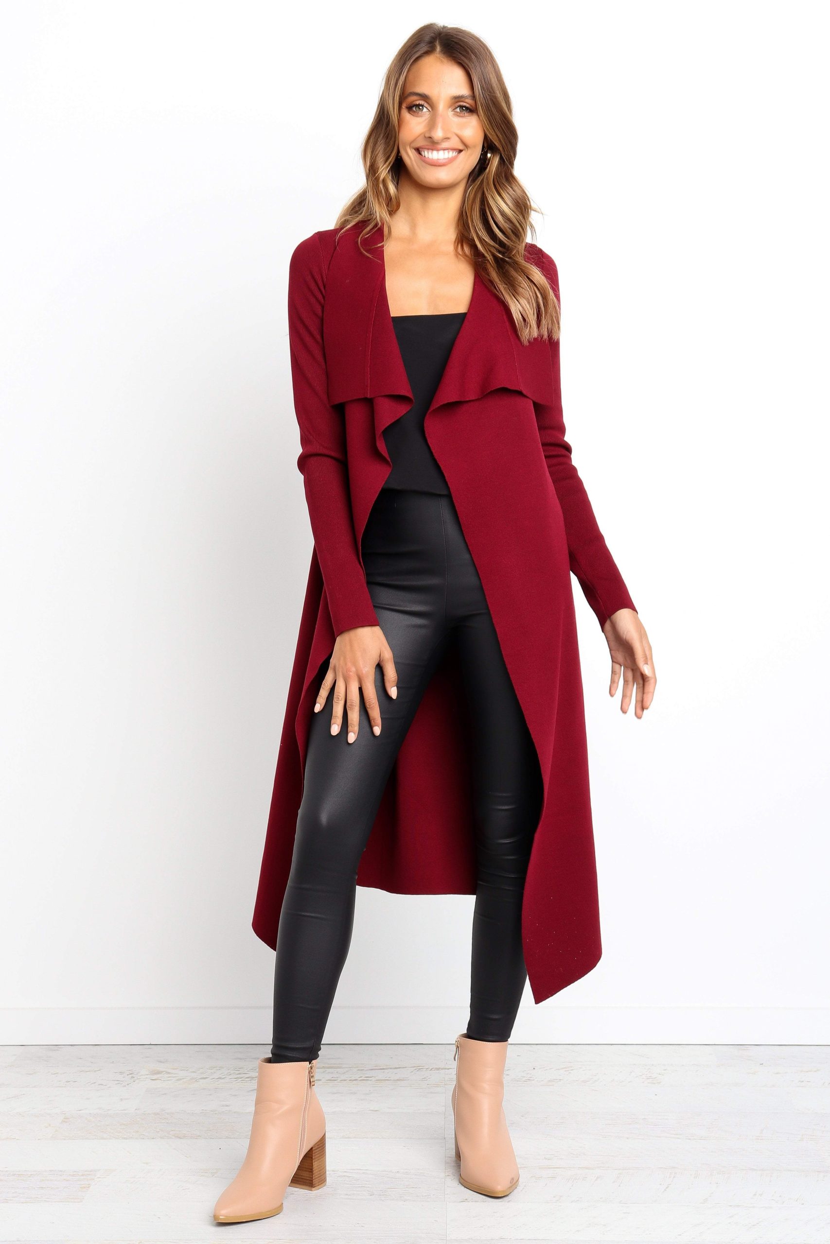 Audrina Cardigan - Berry - Image 7