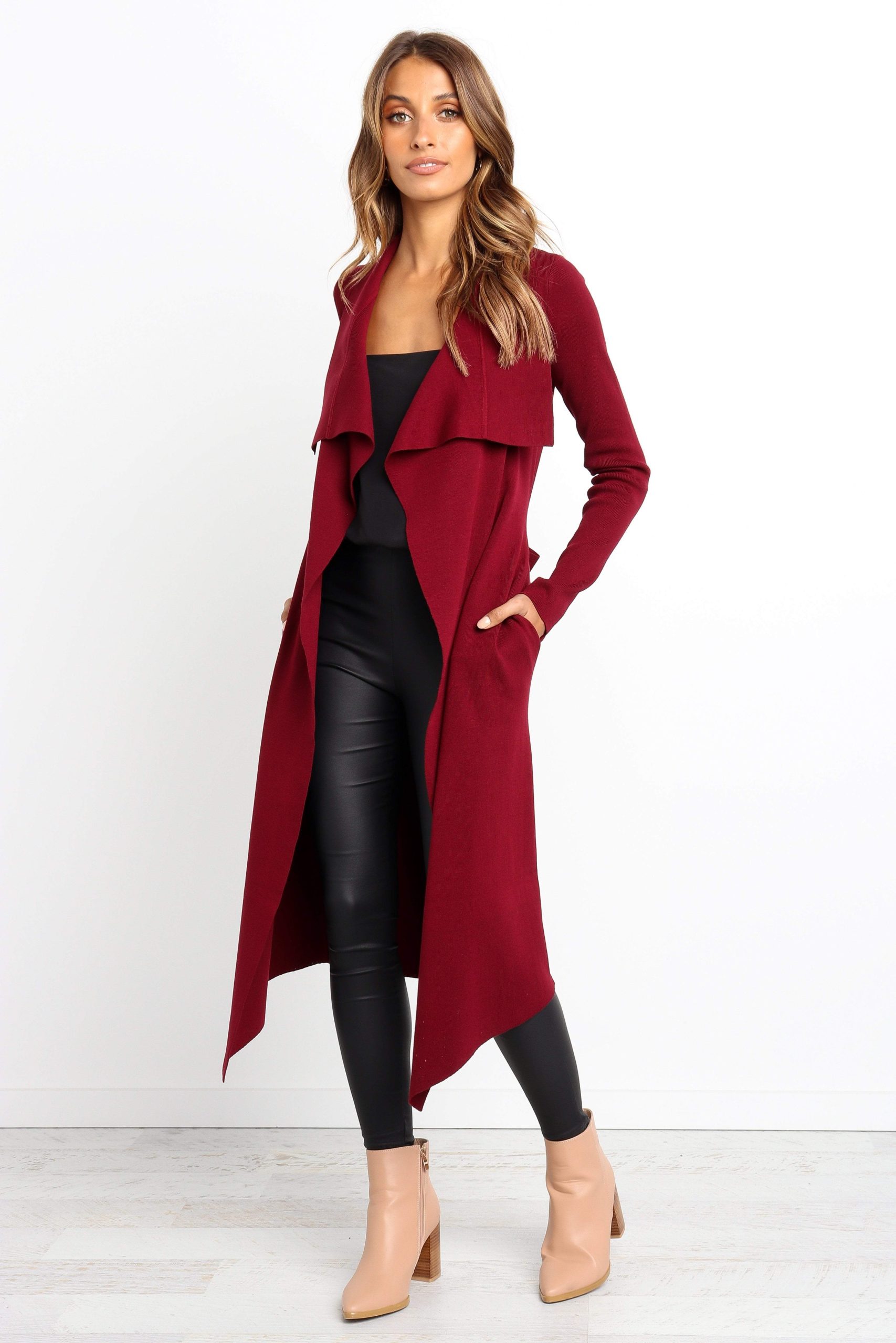 Audrina Cardigan - Berry - Image 8