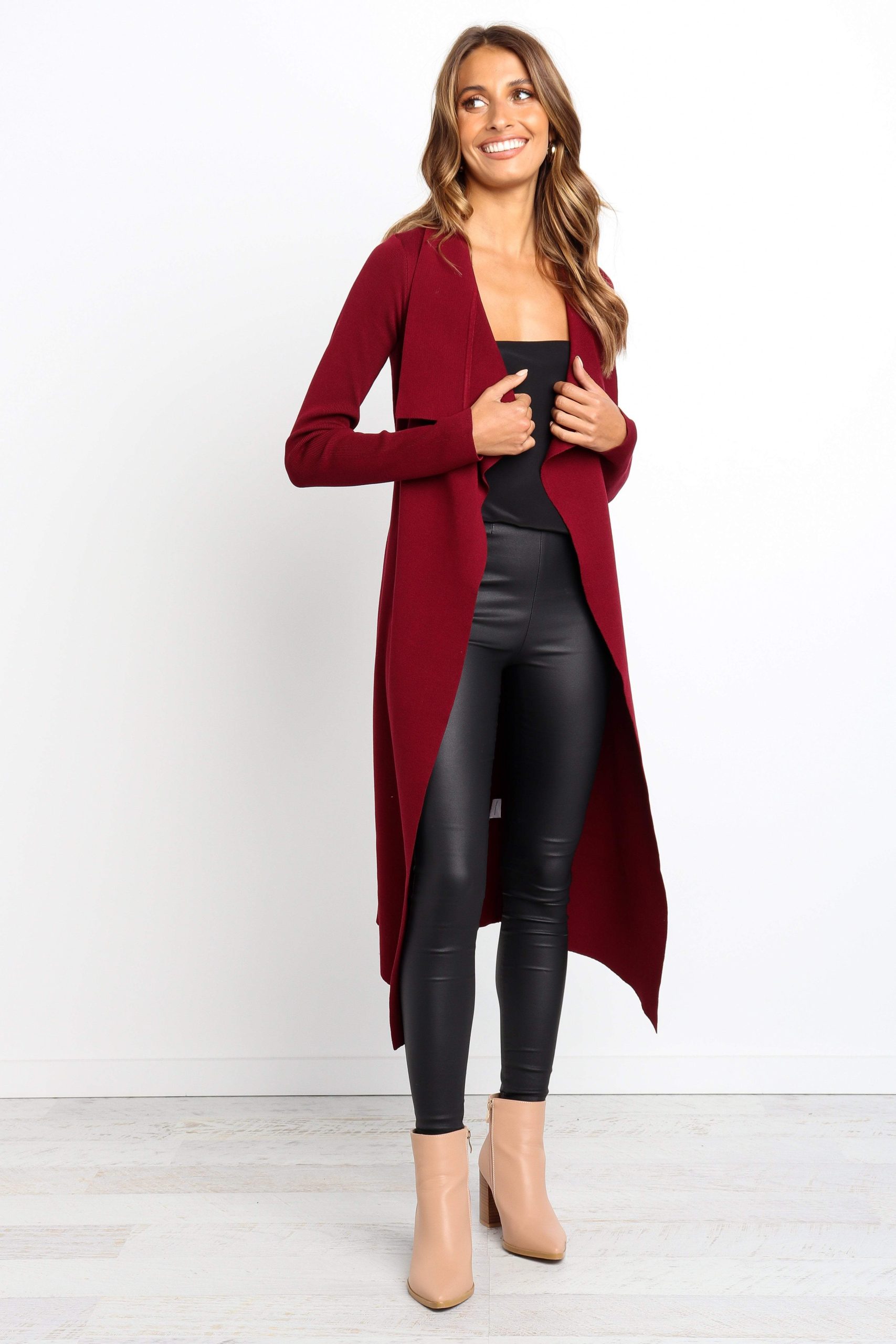 Audrina Cardigan - Berry - Image 9