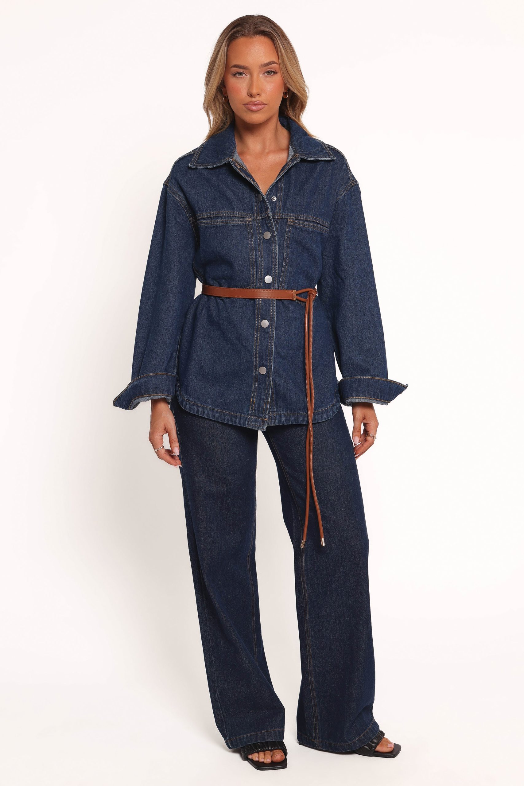 Dede Denim Shacket - Denim - Image 2