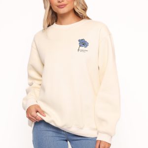 Flower Market Sweatshirt - Cream