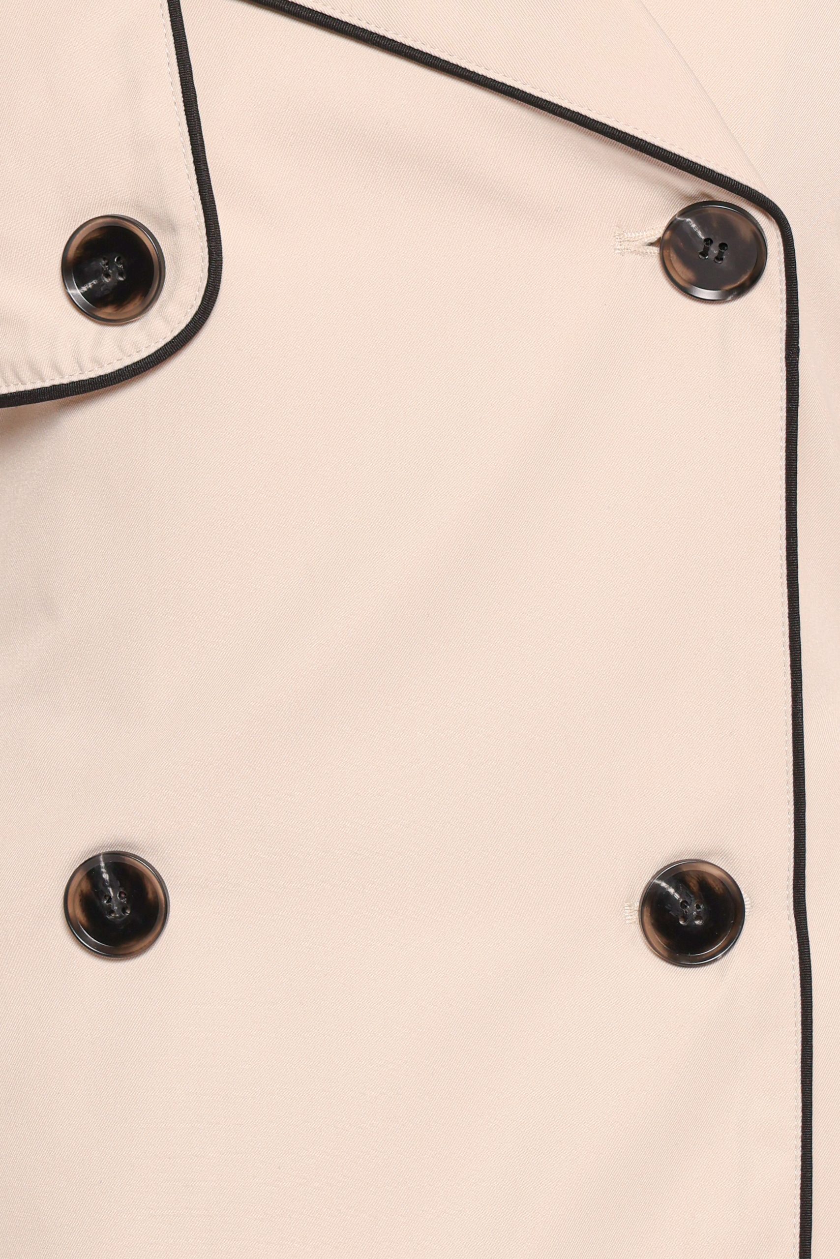 Franklin Cropped Trench - Ecru - Image 8