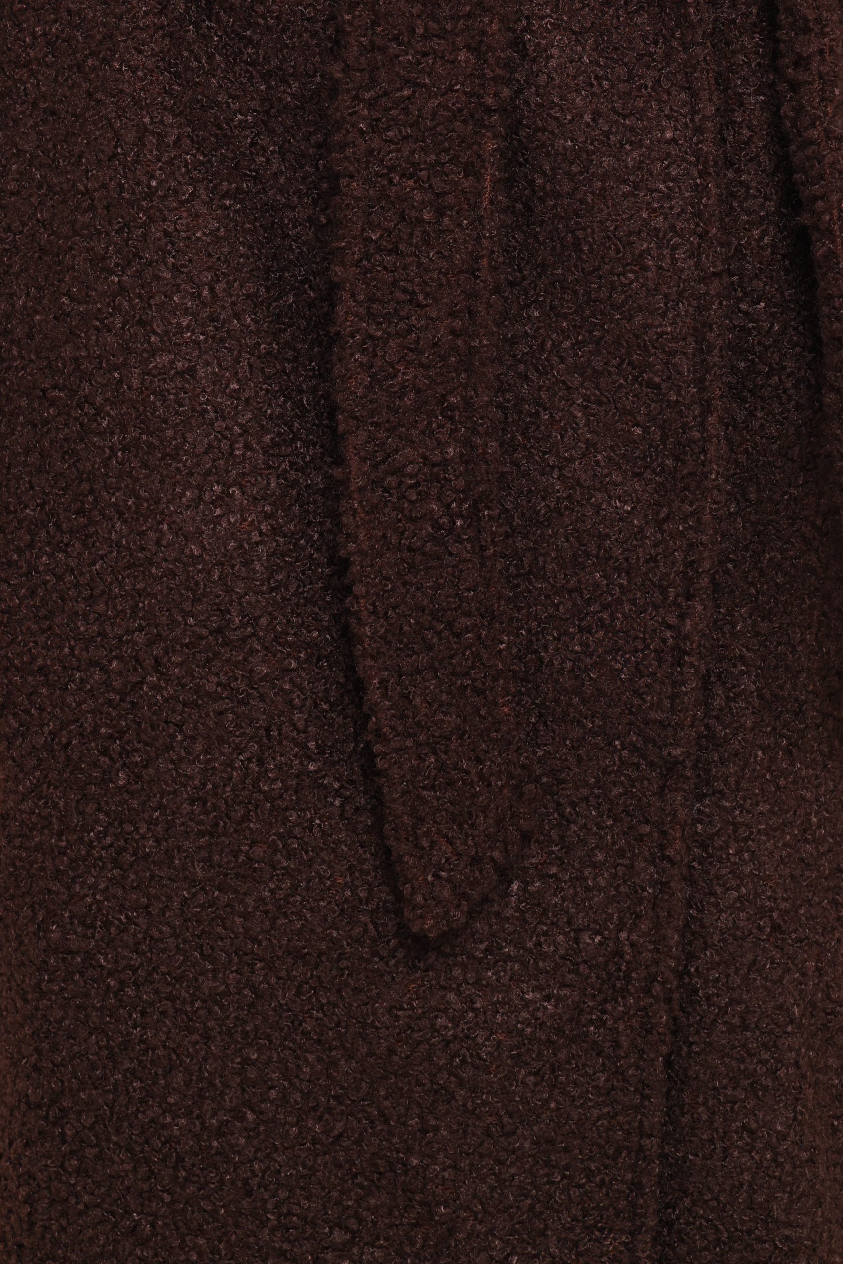 Goodie Shearling Coat - Chocolate - Image 7
