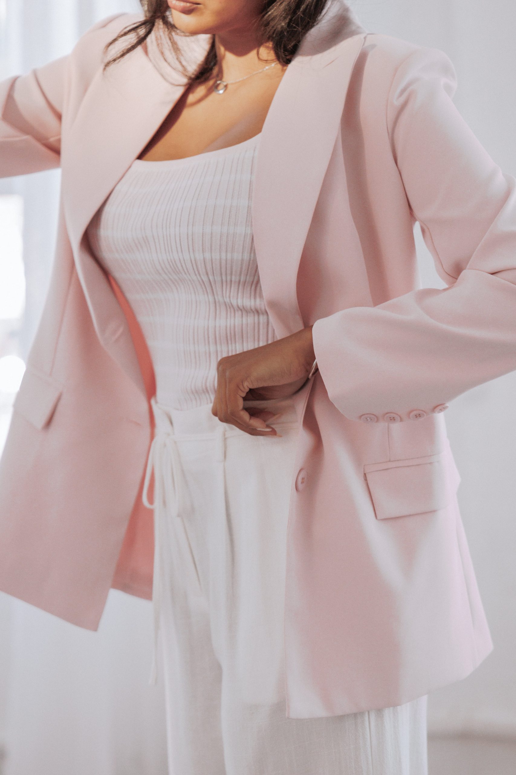 Henrietta Blazer - Pink - Image 9