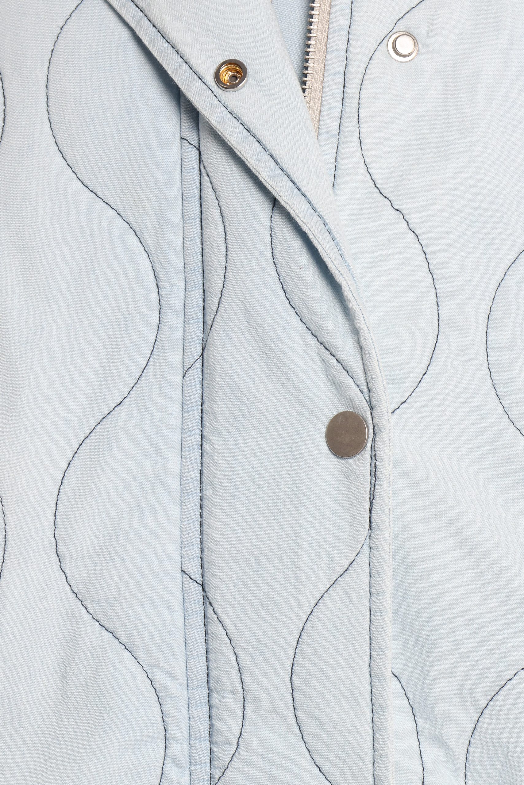 Keah Quilted Jacket - Blue - Image 9