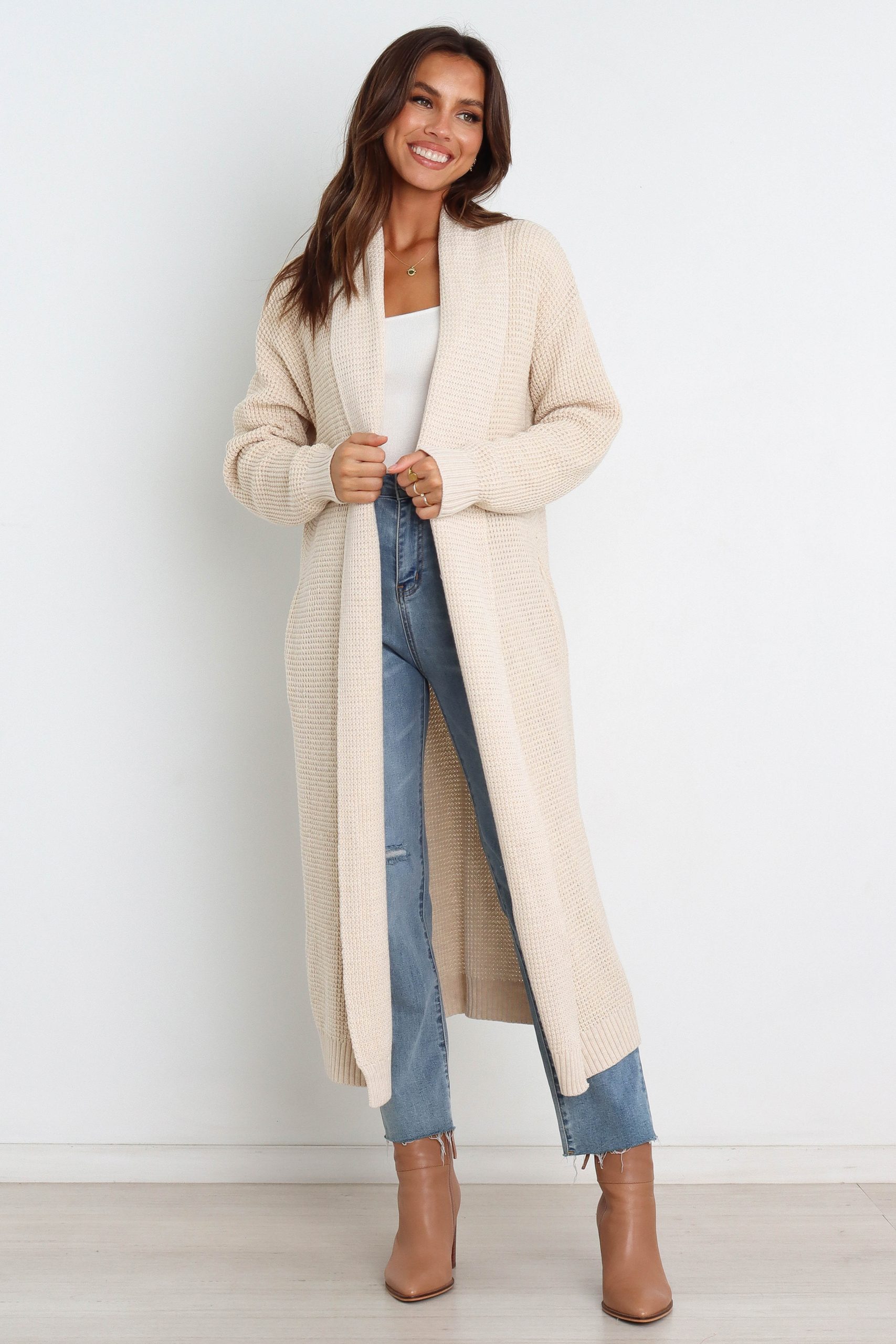Lagos Cardigan - Cream - Image 3
