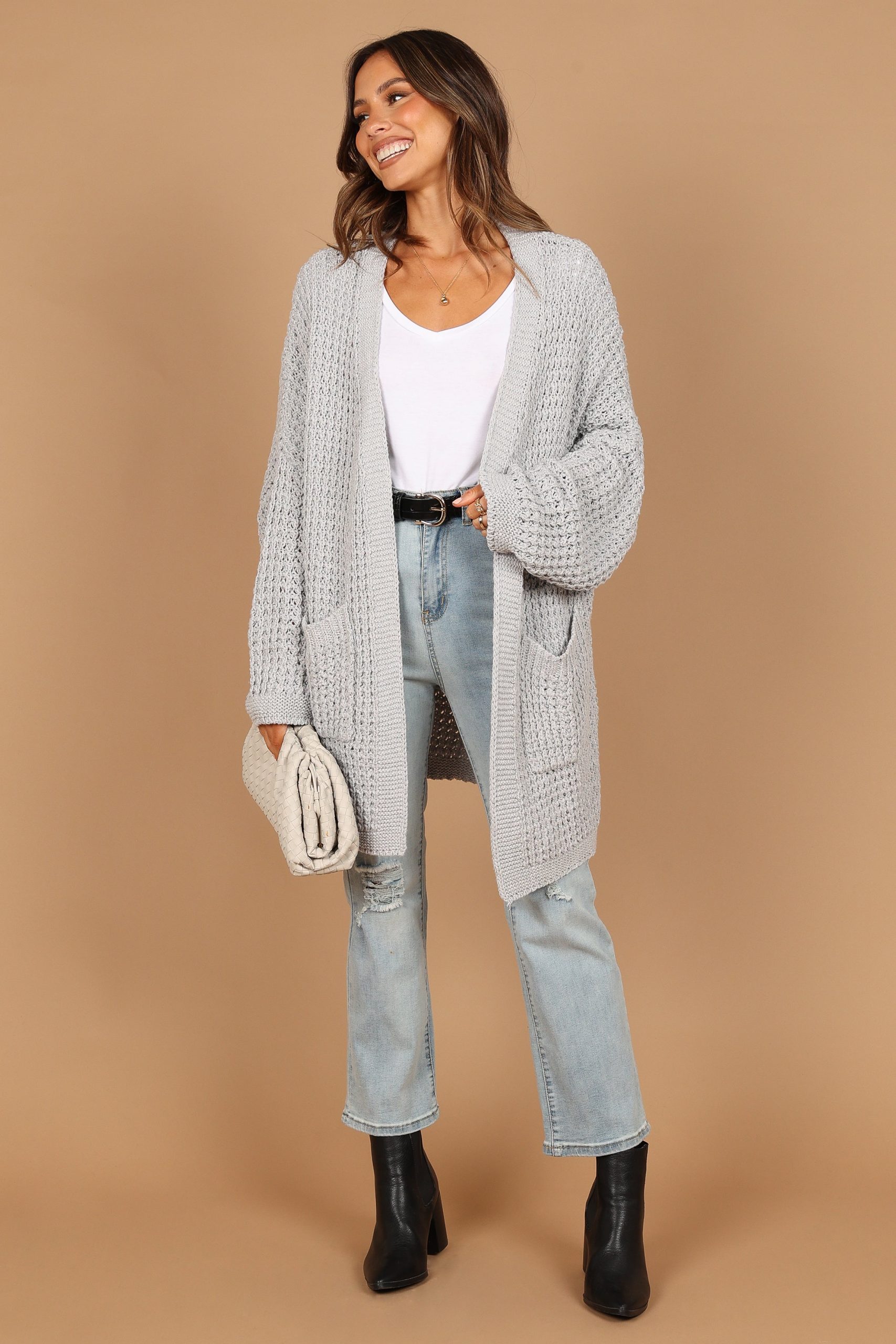 Leyonie Cardigan - Grey - Image 8