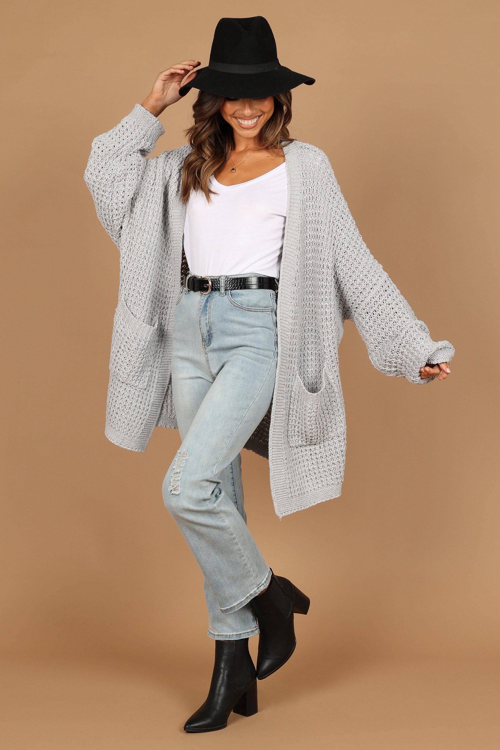 Leyonie Cardigan - Grey - Image 9