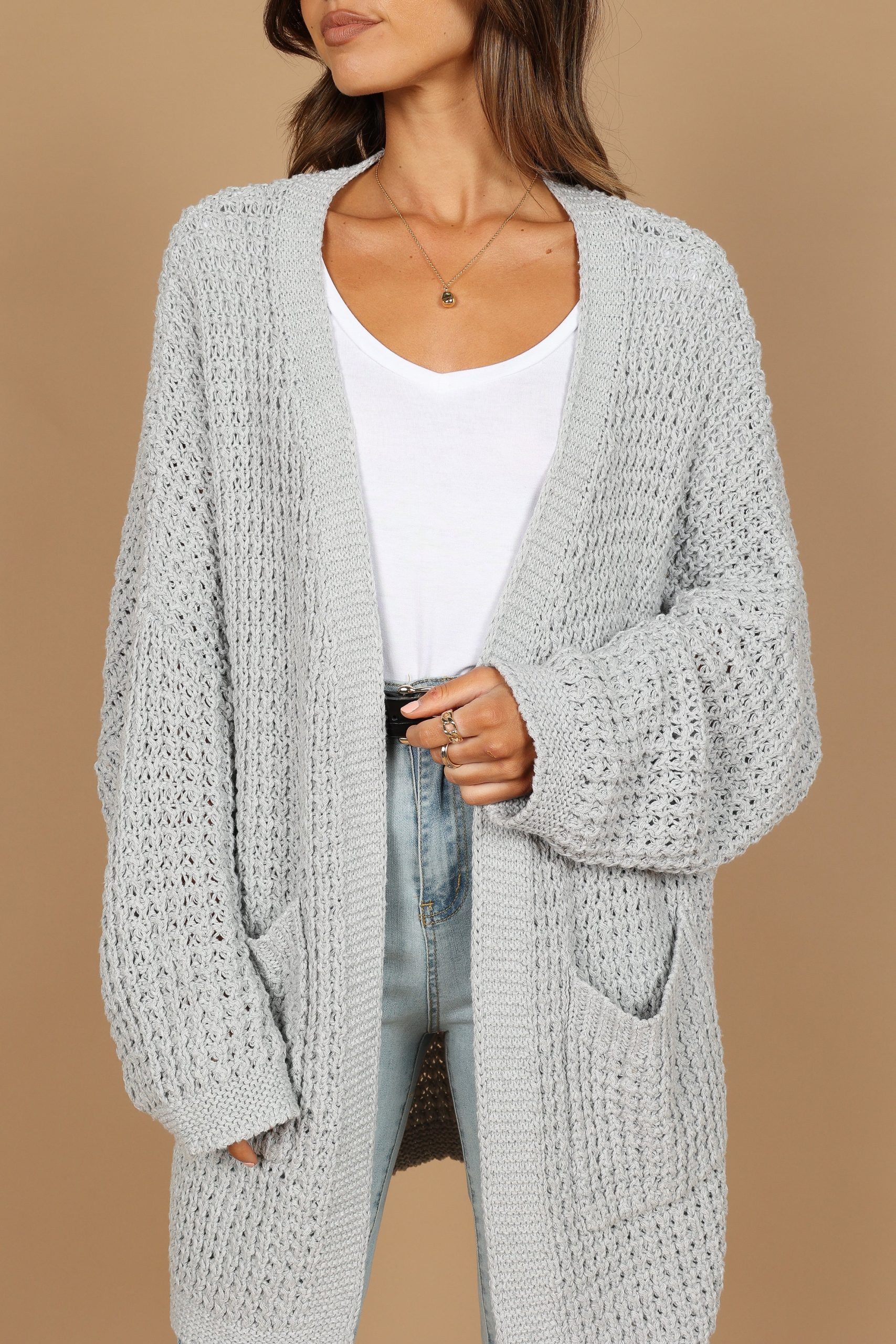 Leyonie Cardigan - Grey - Image 3