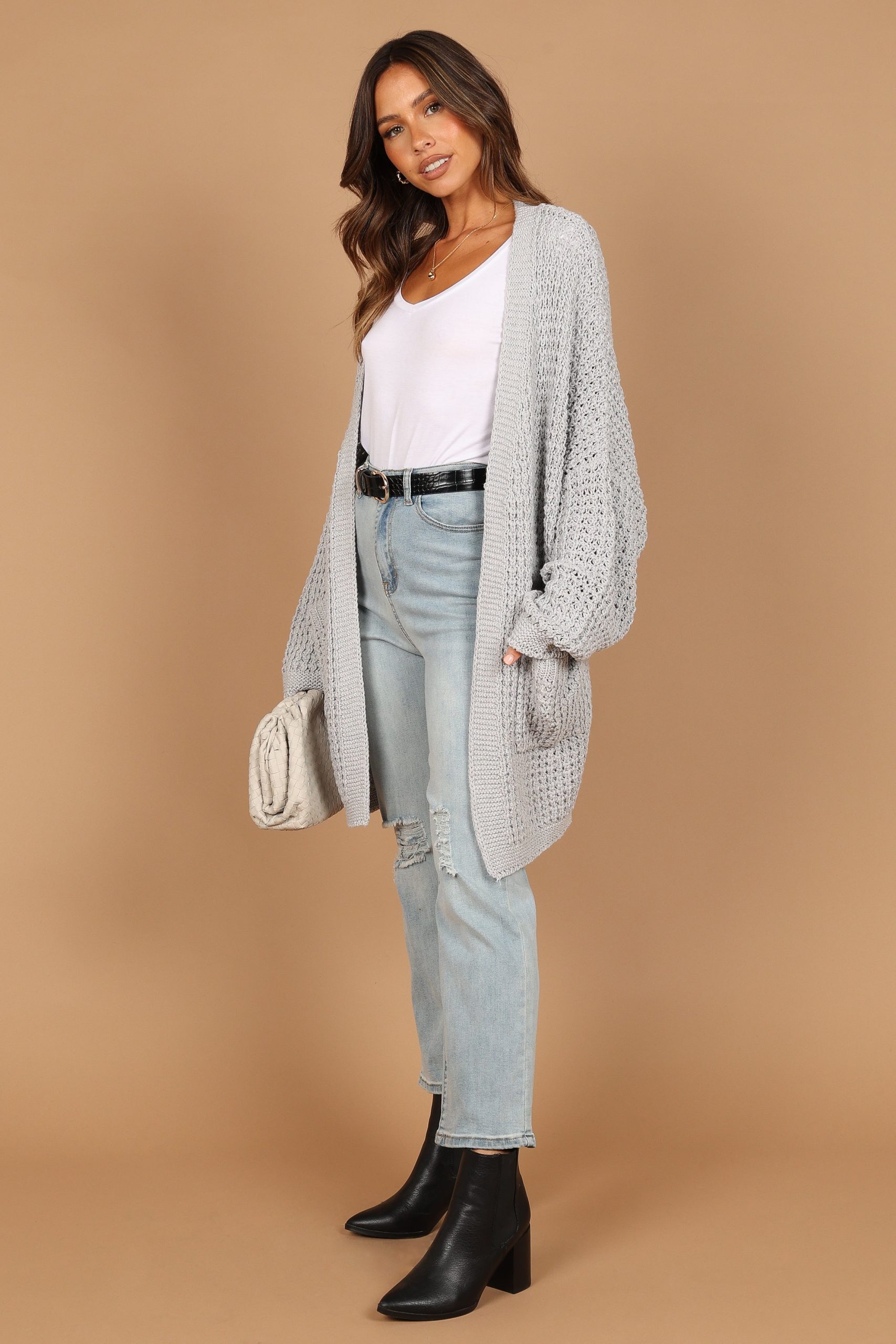 Leyonie Cardigan - Grey - Image 5