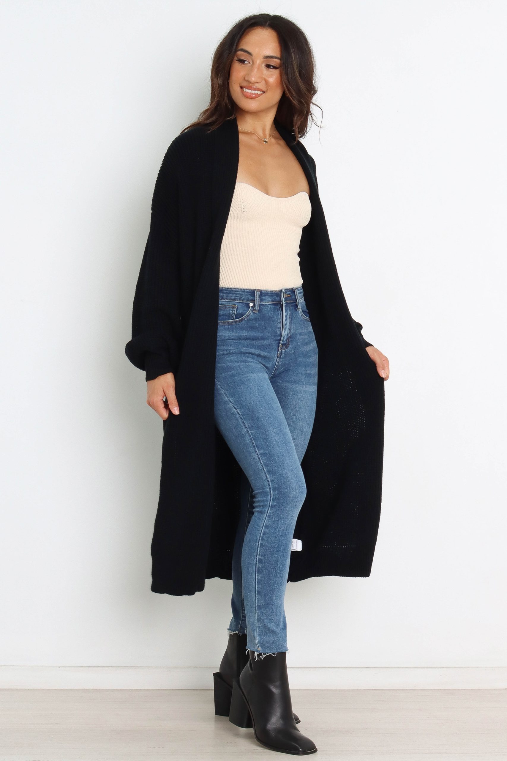 Lorrie Cardigan - Black - Image 4