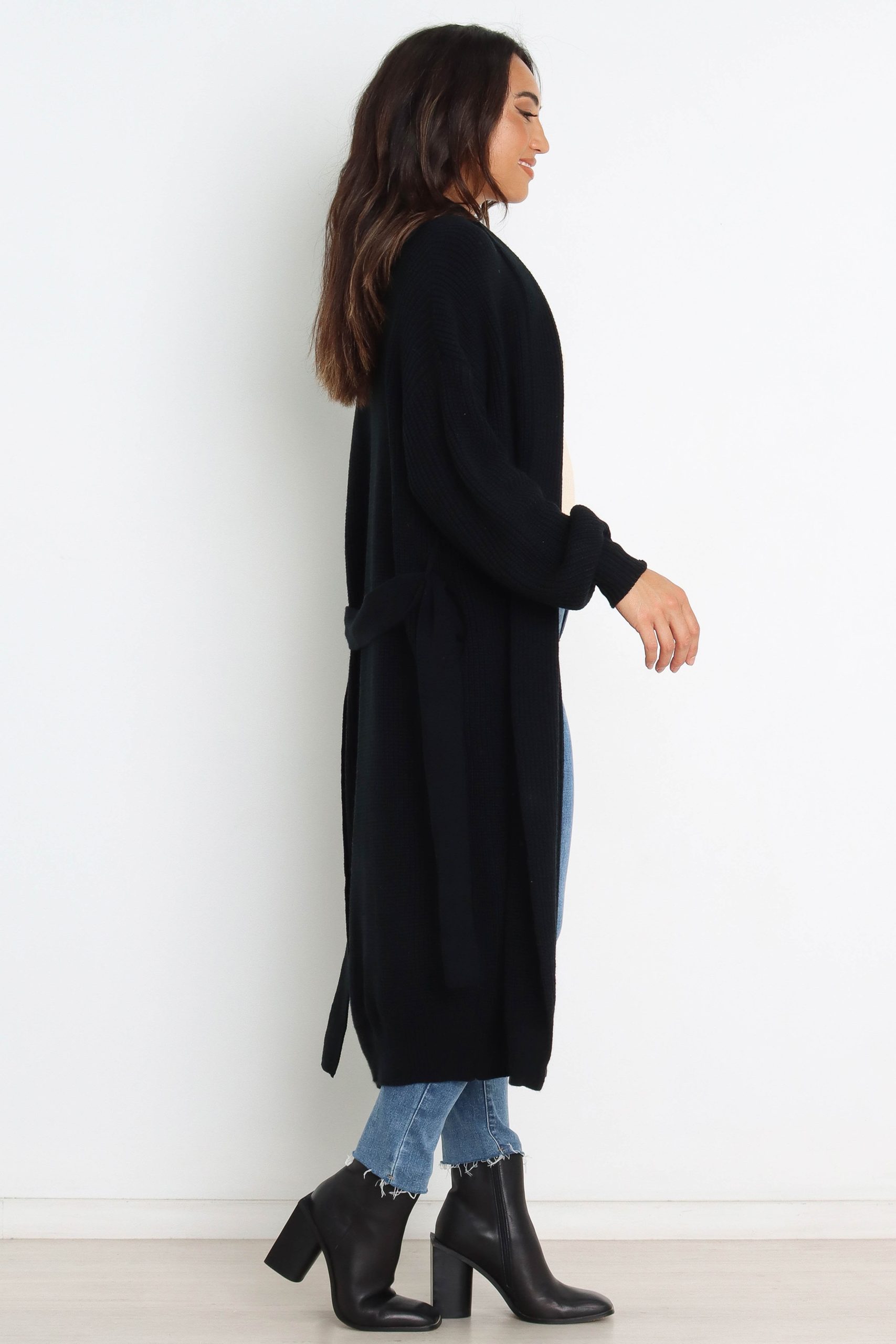 Lorrie Cardigan - Black - Image 8