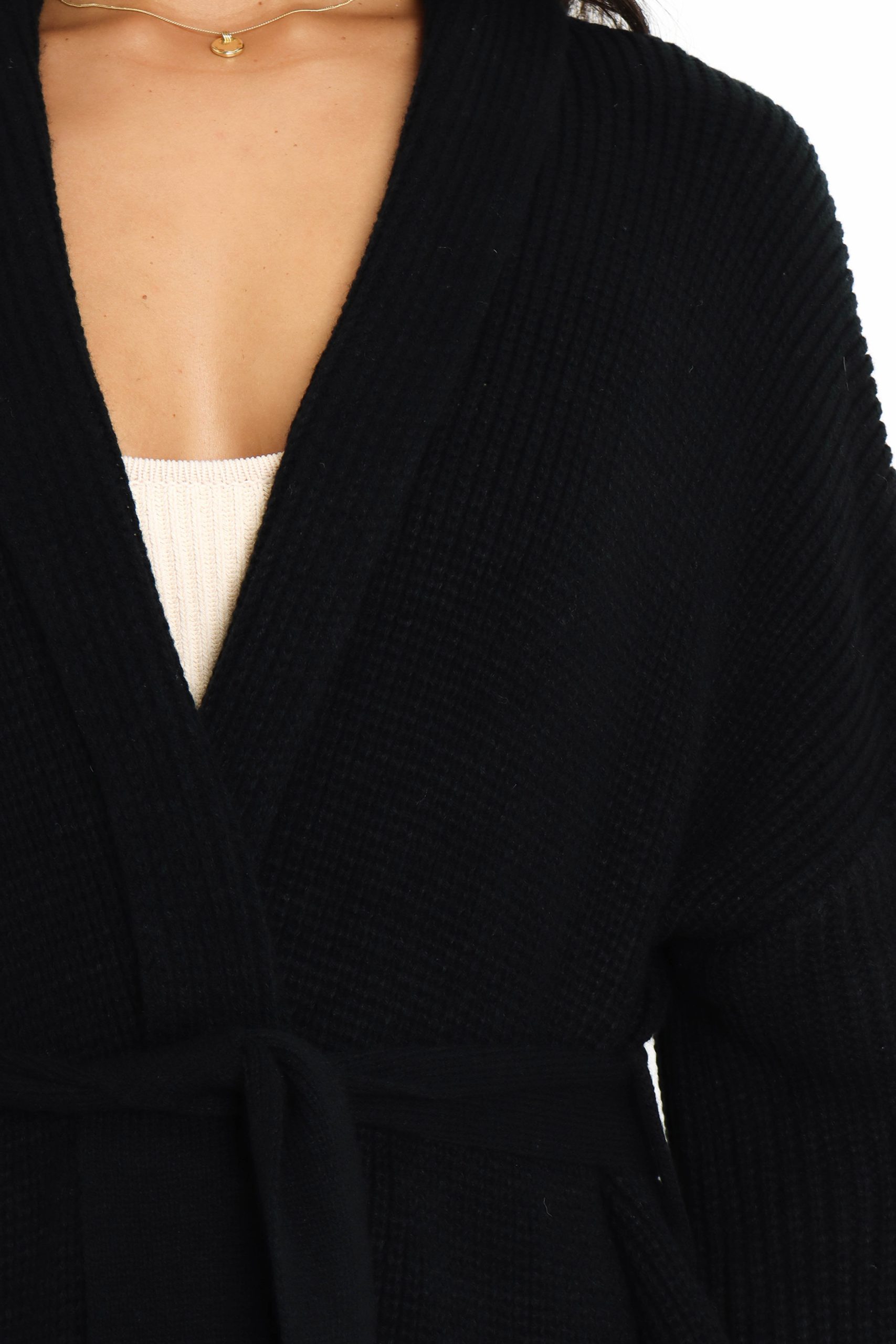 Lorrie Cardigan - Black - Image 3