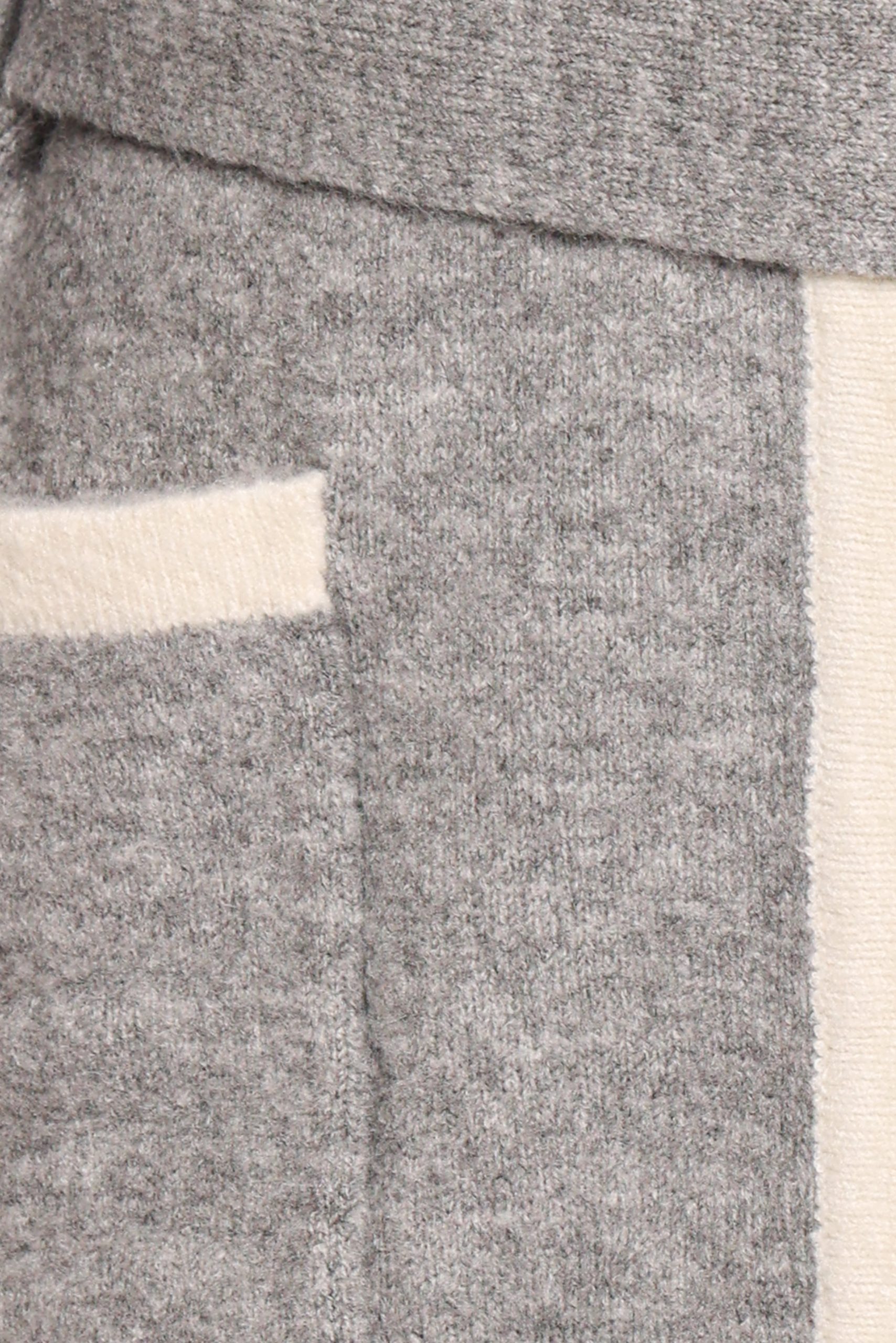 Maloney Tie Front Coatigan - Grey - Image 7