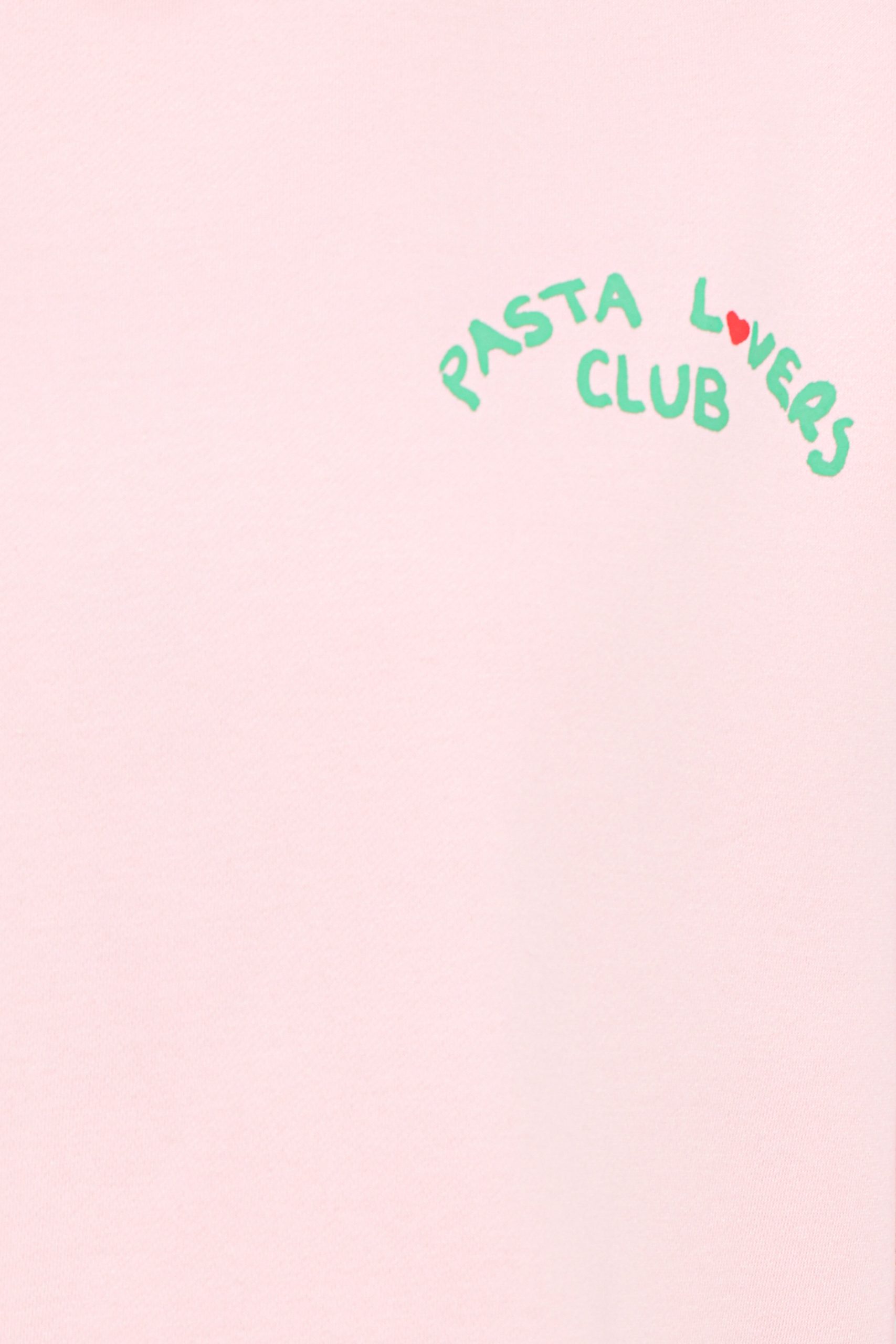 Pasta Lovers Club Graphic Sweater - Pink - Image 7