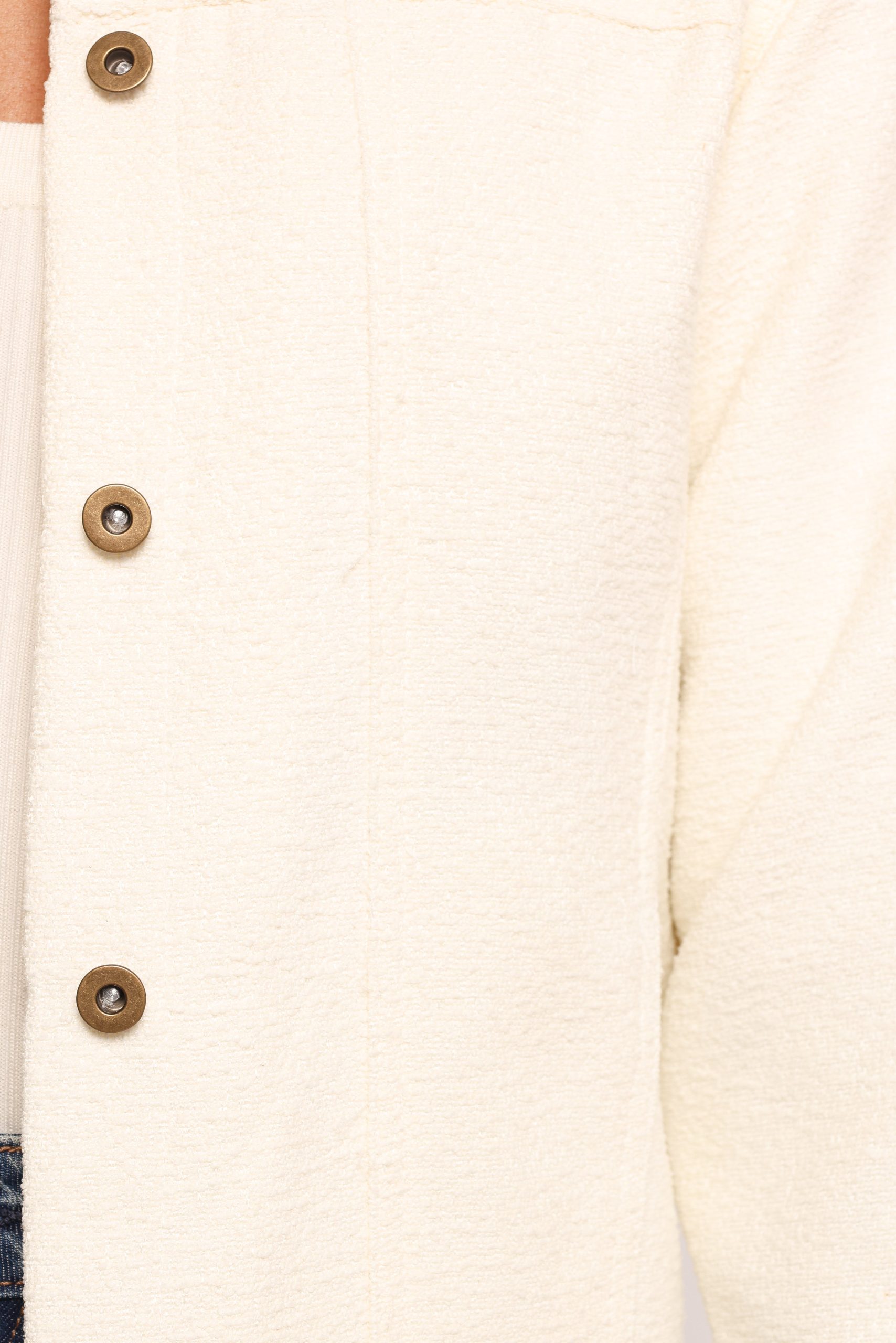 Sandy Boucle Jacket - White - Image 8