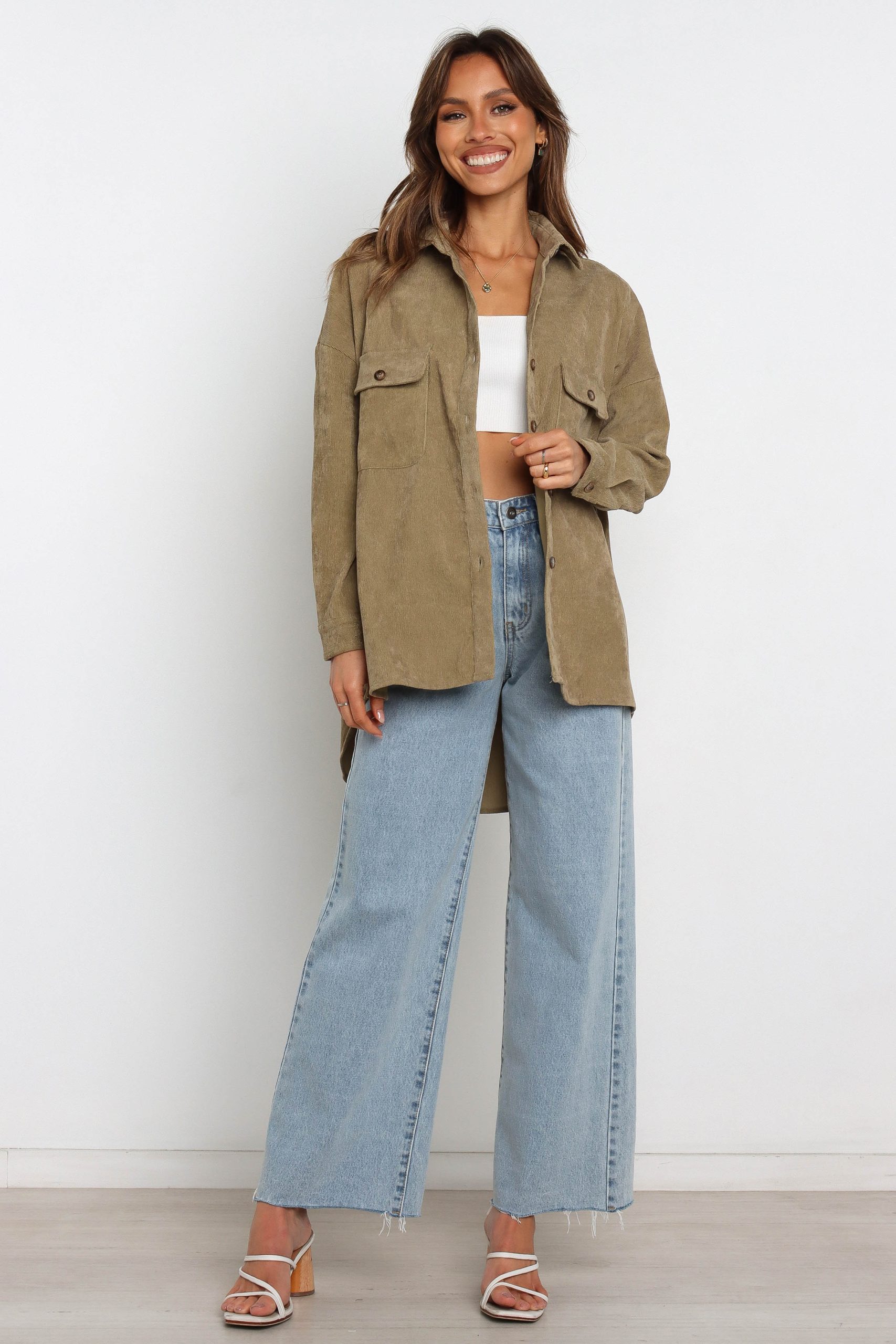 Telena Jacket - Olive - Image 7