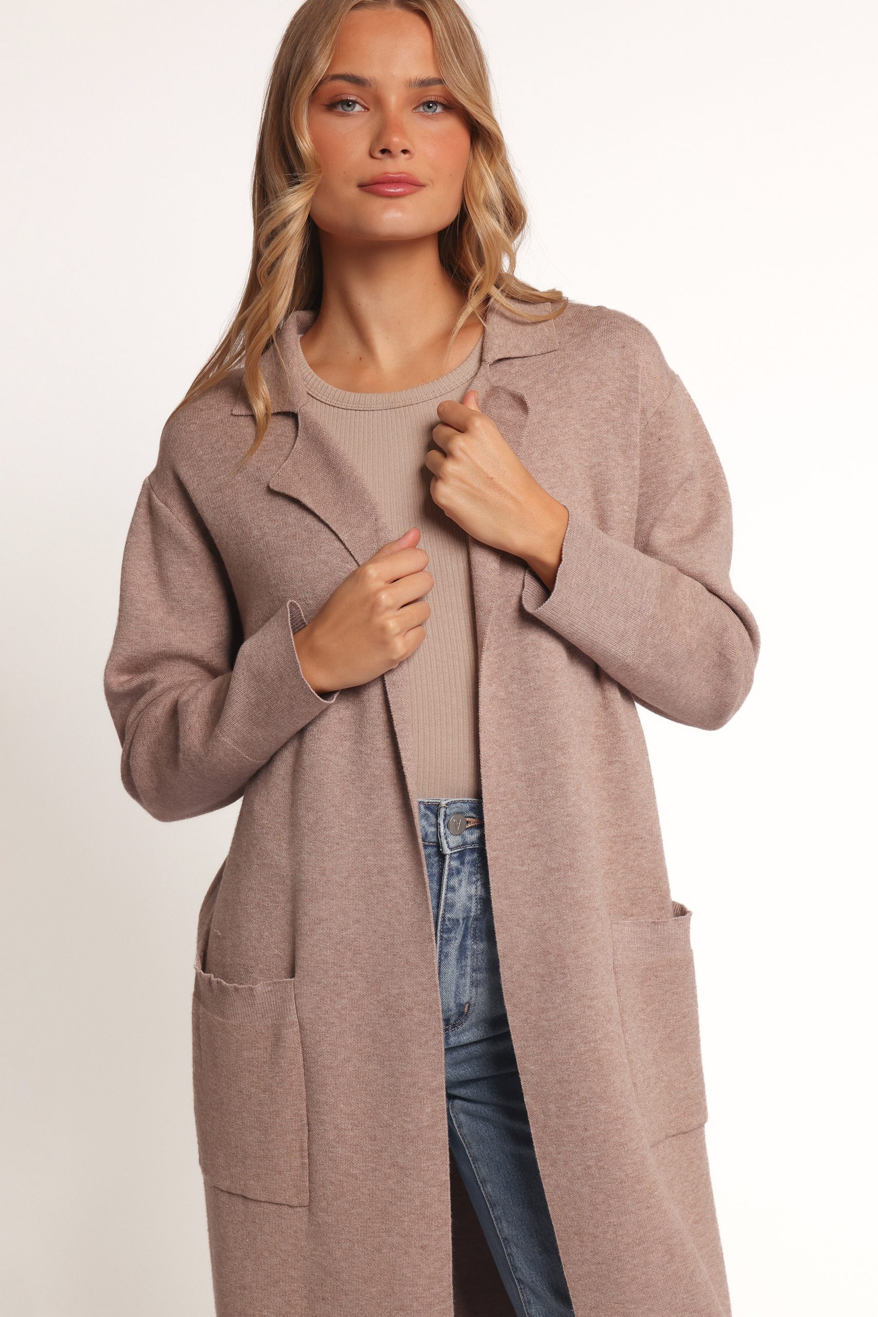 Venda Coatigan - Light Brown - Image 3