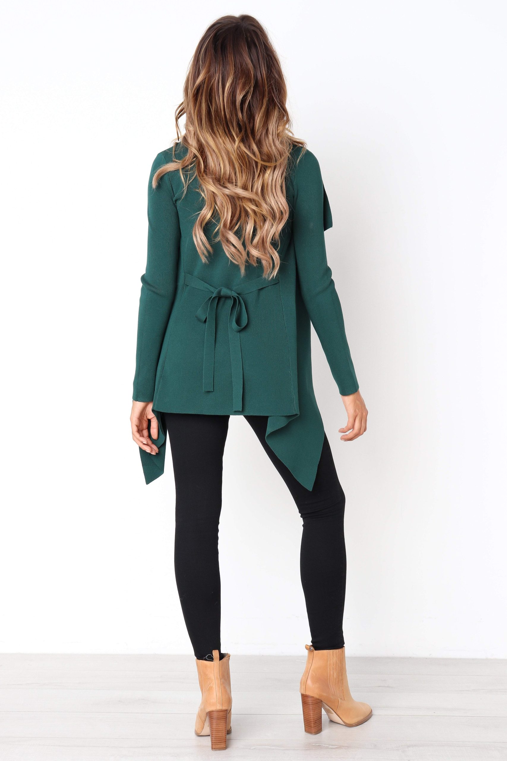 Zimmer Cardigan - Forest Green - Image 7
