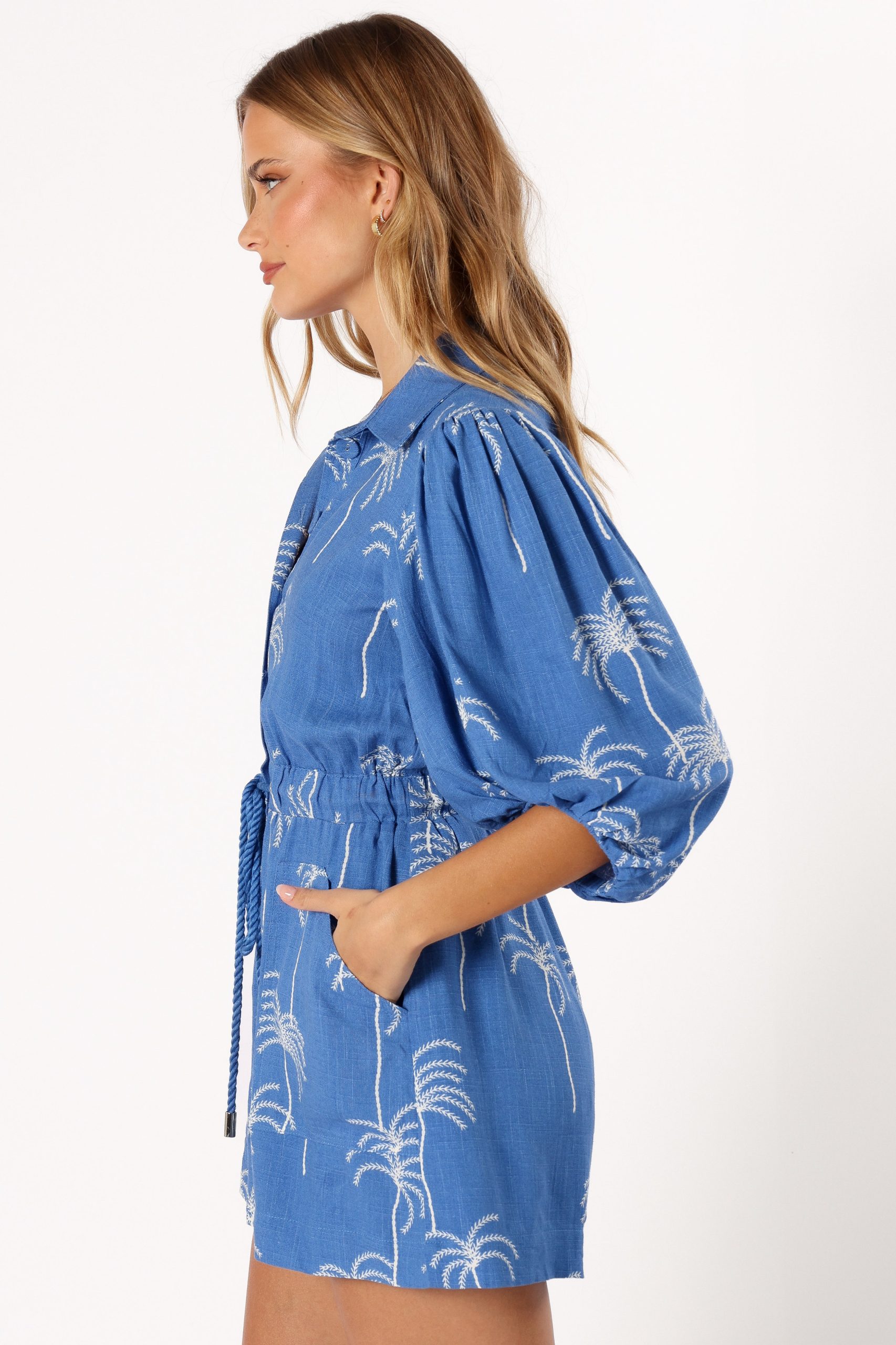 Gina Romper - Blue Print - Image 3
