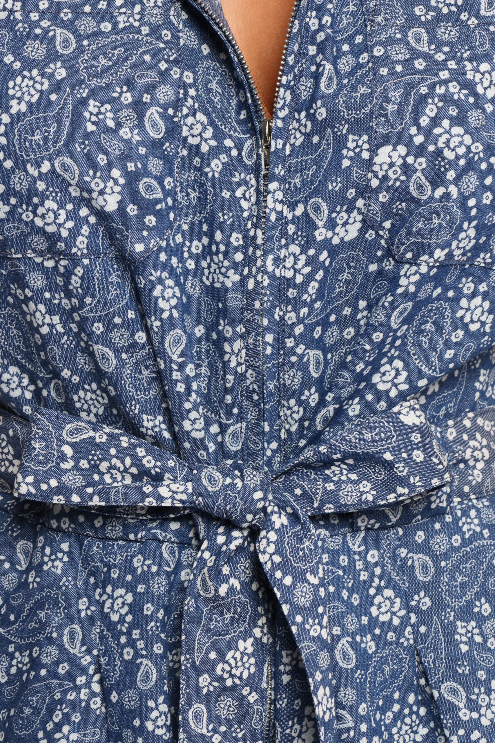 Adela Romper - Chambray - Image 6