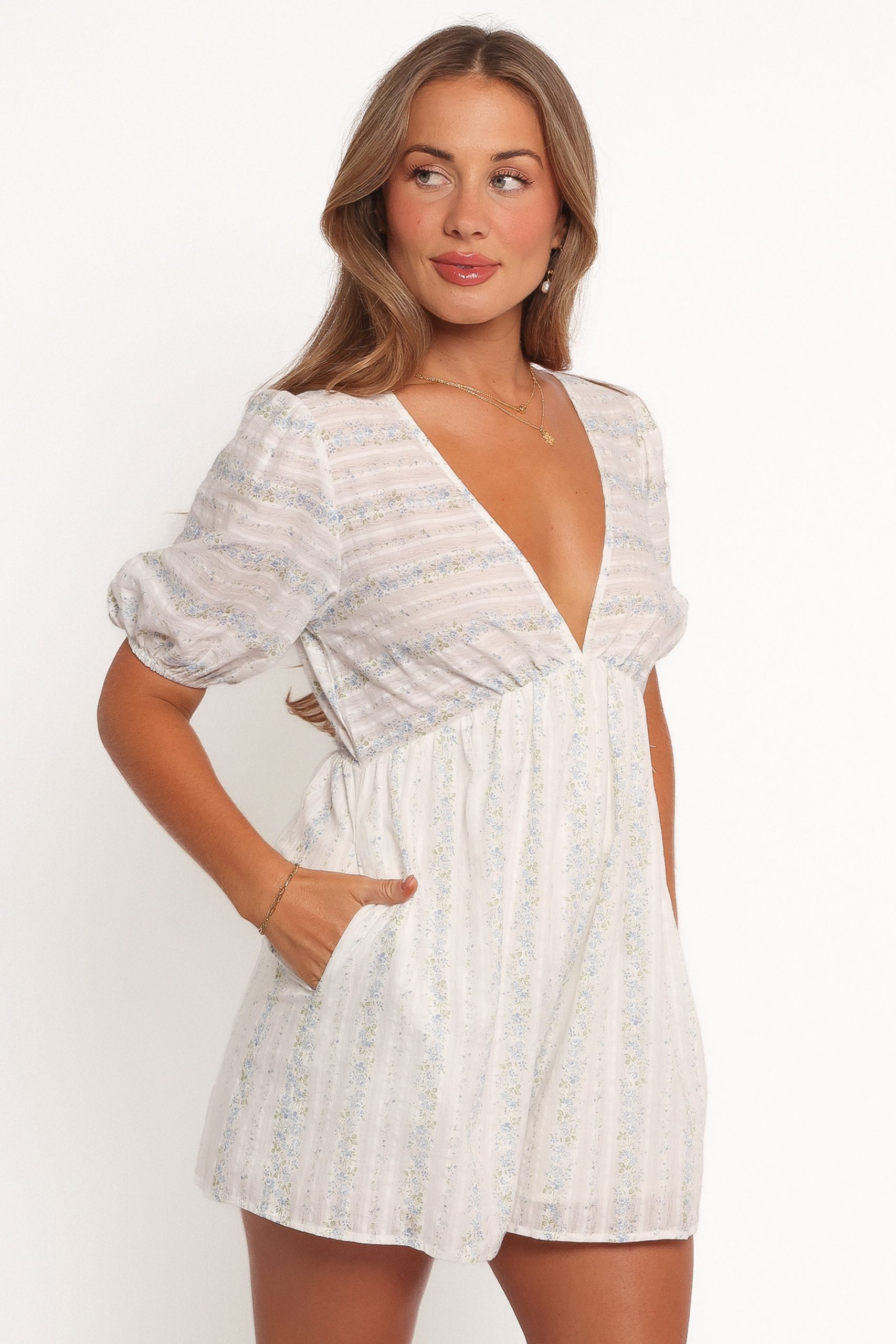 Aisley Romper - White - Image 5