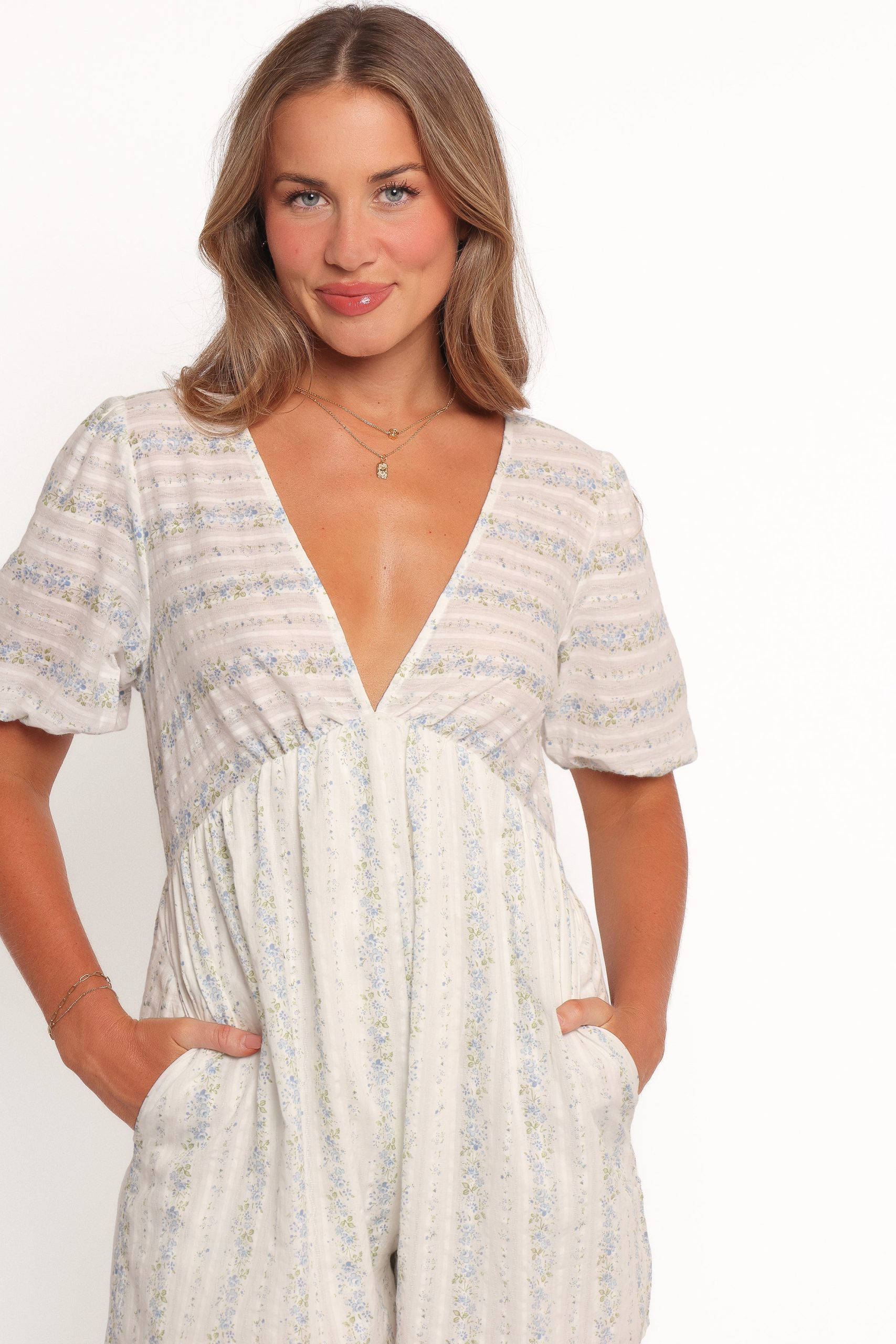 Aisley Romper - White - Image 6